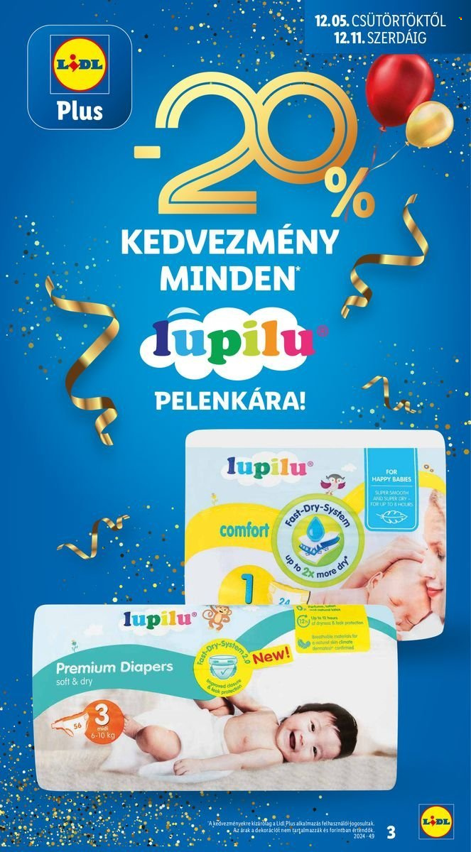 Lidl akciós újságok - 2024.12.05 - 2024.12.11. Oldal 3