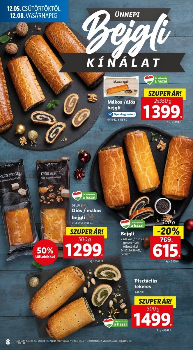 Lidl akciós újságok - 2024.12.05 - 2024.12.11. Oldal 8