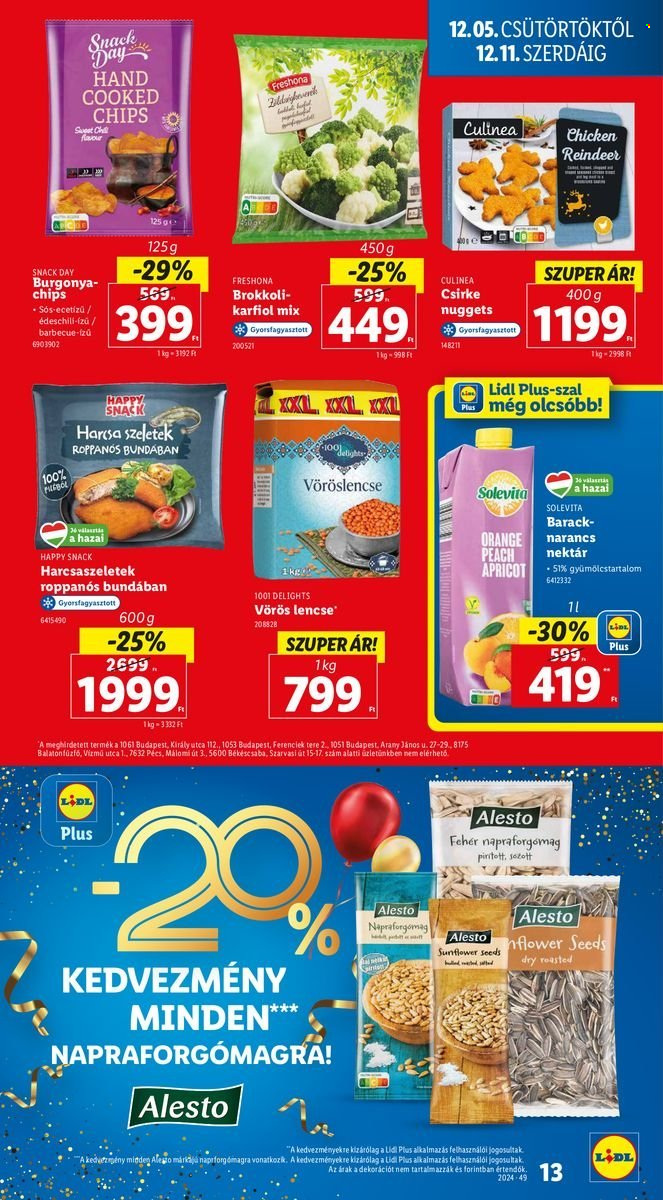 Lidl akciós újságok - 2024.12.05 - 2024.12.11. Oldal 13