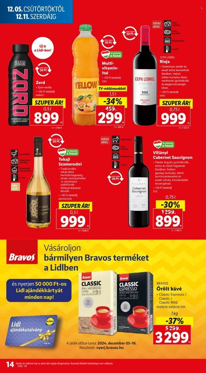 Lidl akciós újságok - 2024.12.05 - 2024.12.11. Oldal 14