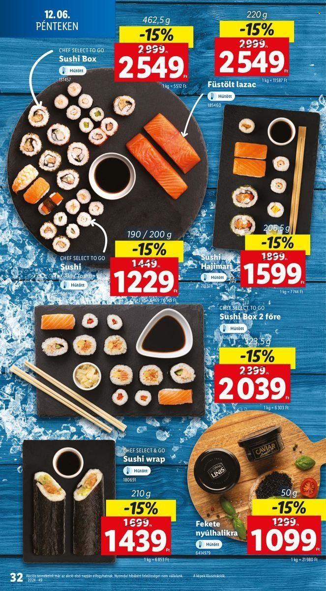 Lidl akciós újságok - 2024.12.05 - 2024.12.11. Oldal 32