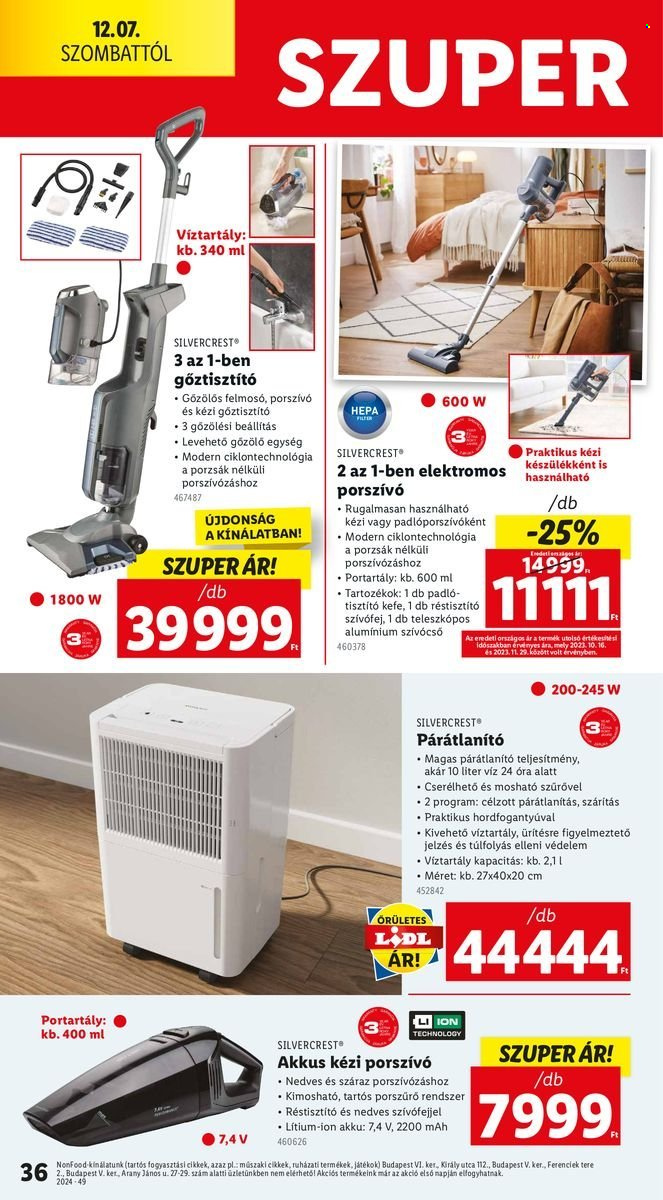 Lidl akciós újságok - 2024.12.05 - 2024.12.11. Oldal 36