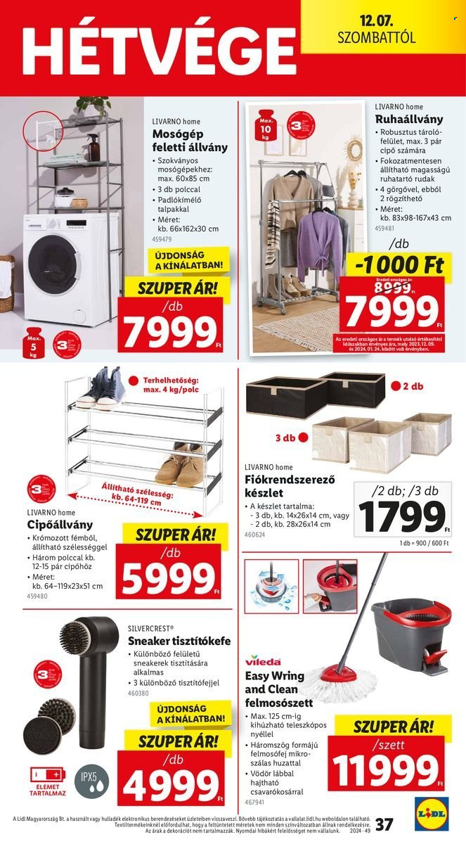 Lidl akciós újságok - 2024.12.05 - 2024.12.11. Oldal 37