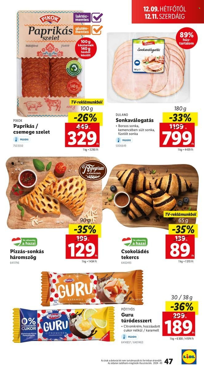 Lidl akciós újságok - 2024.12.05 - 2024.12.11. Oldal 47