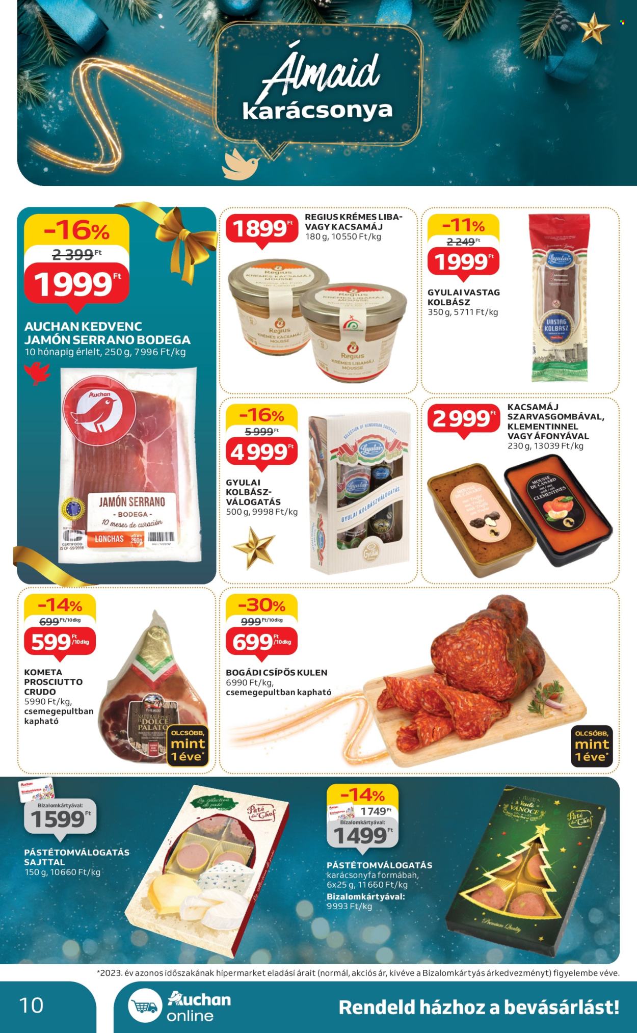 Auchan akciós újságok - 2024.11.21 - 2024.12.24. Oldal 10