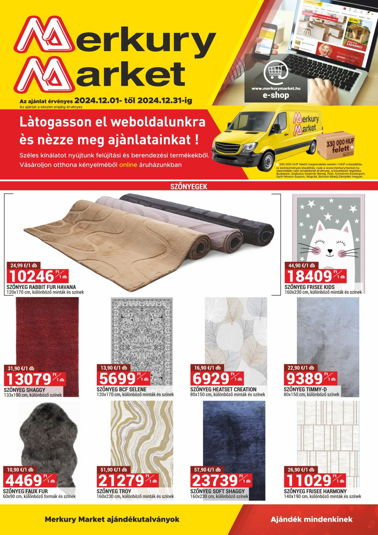 Merkury Market akciós újságok - 2024.12.01 - 2024.12.31. Oldal 1
