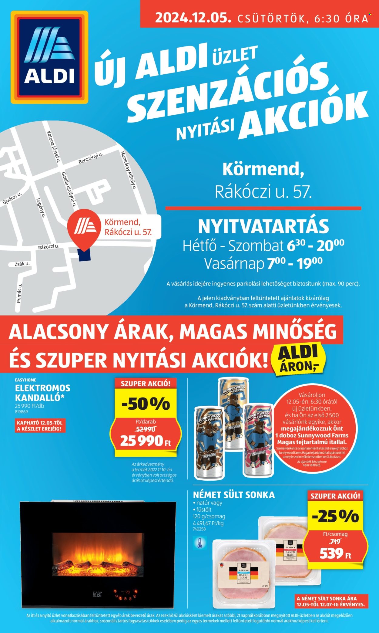 Aldi akciós újságok - 2024.12.05 - 2024.12.07. Oldal 1
