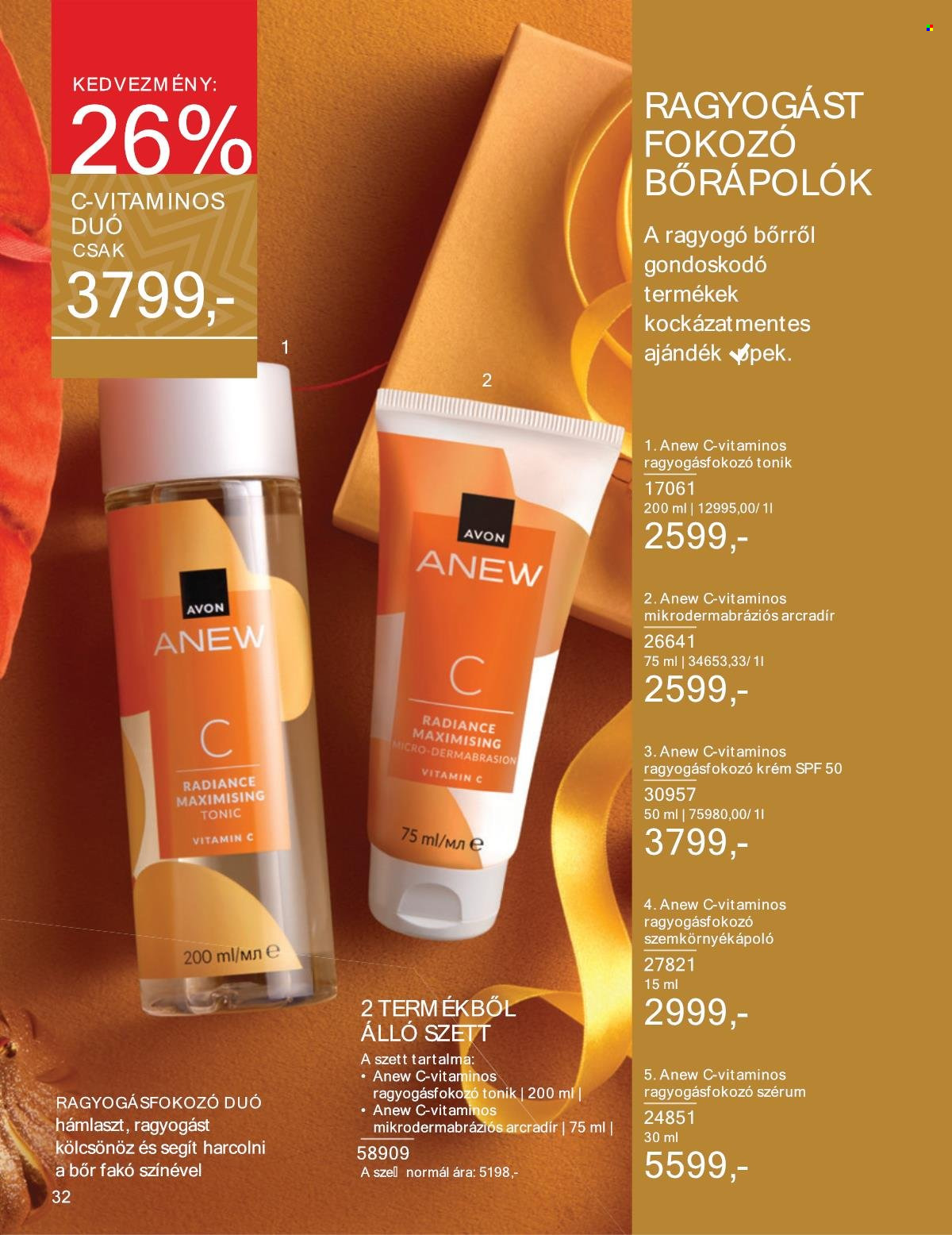 Avon akciós újságok - 2024.12.01 - 2024.12.31. Oldal 30