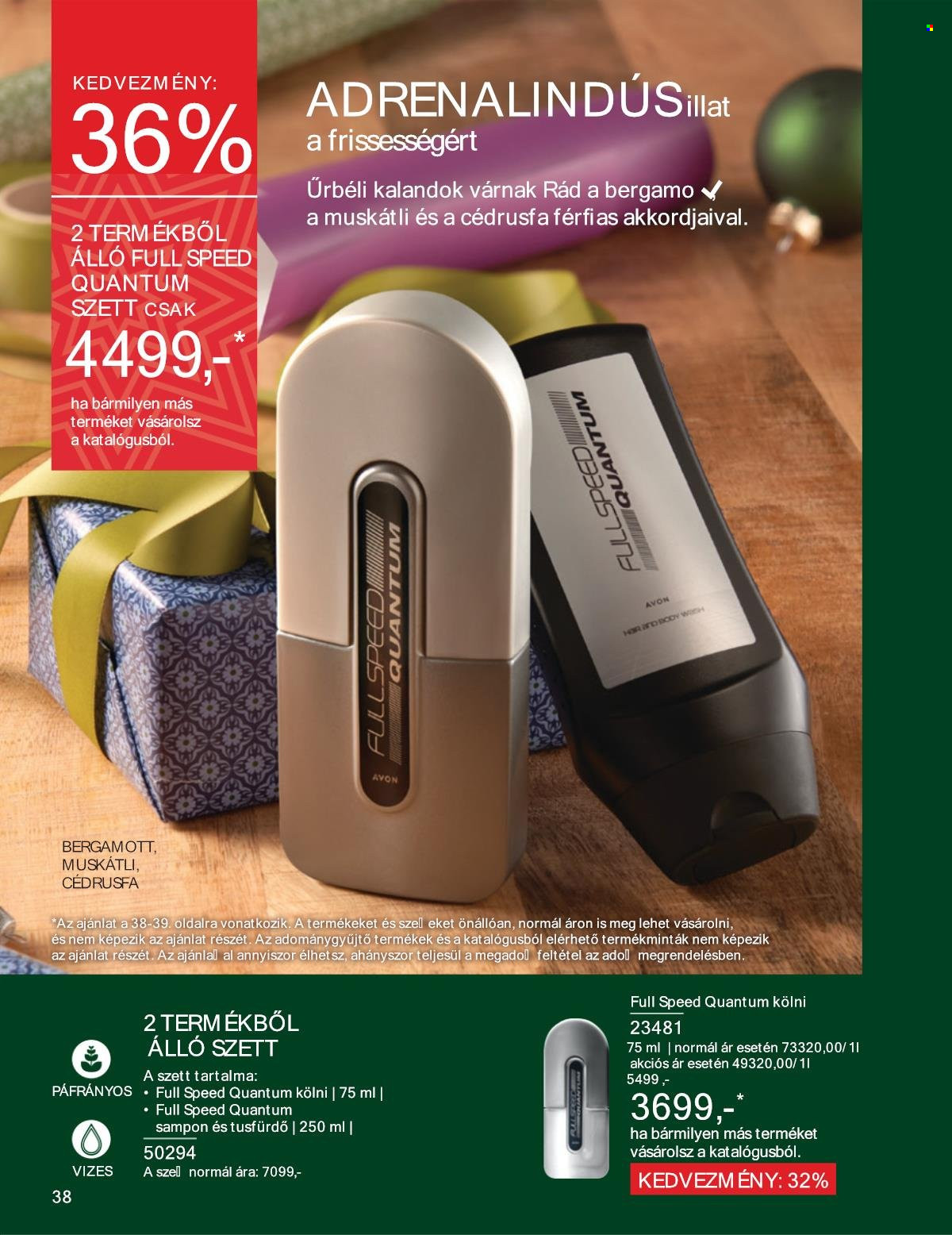 Avon akciós újságok - 2024.12.01 - 2024.12.31. Oldal 36