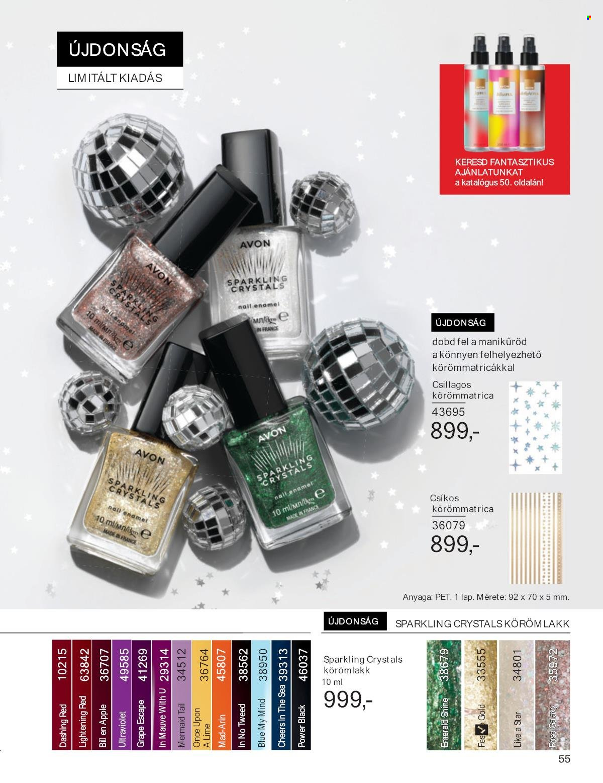 Avon akciós újságok - 2024.12.01 - 2024.12.31. Oldal 53