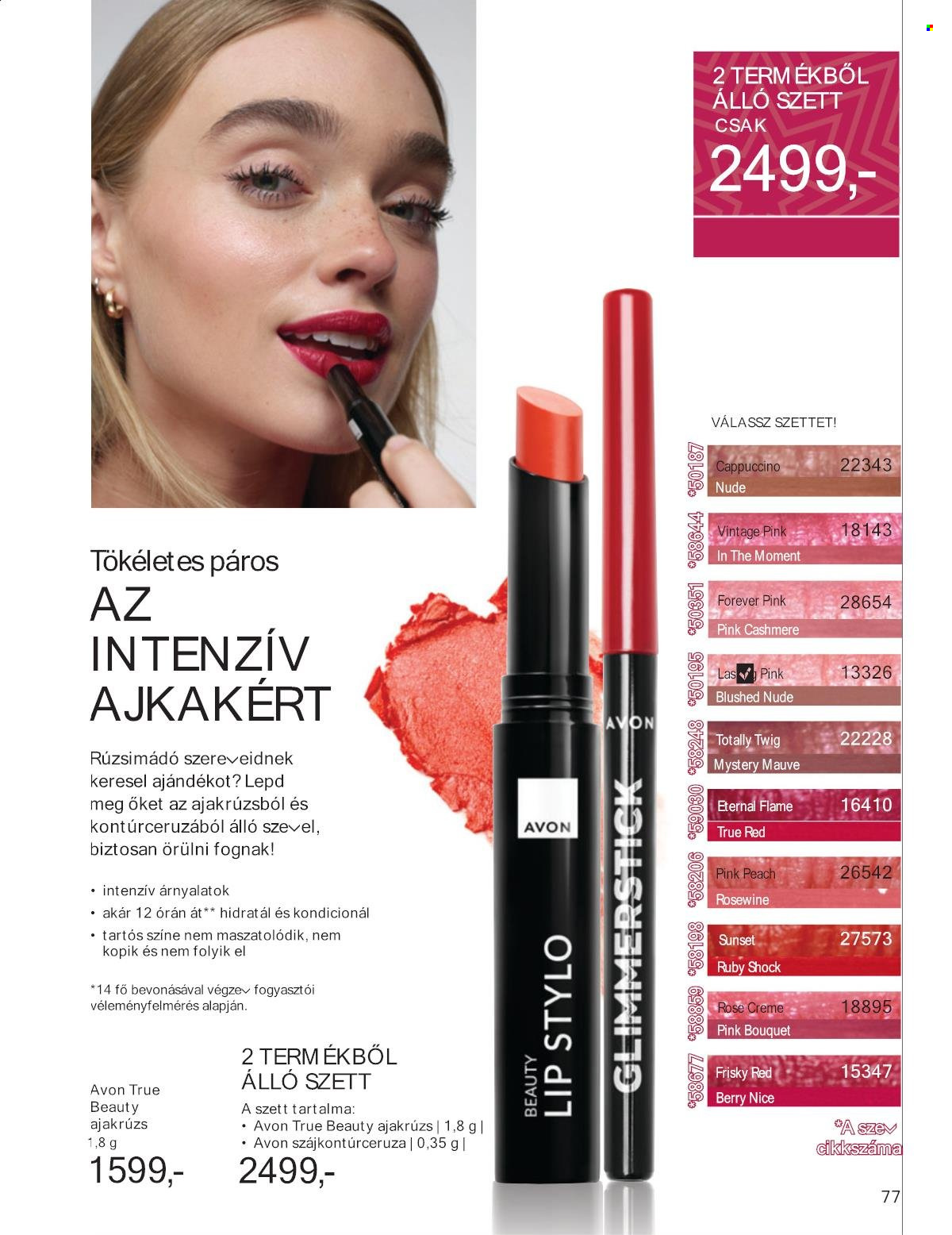 Avon akciós újságok - 2024.12.01 - 2024.12.31. Oldal 75