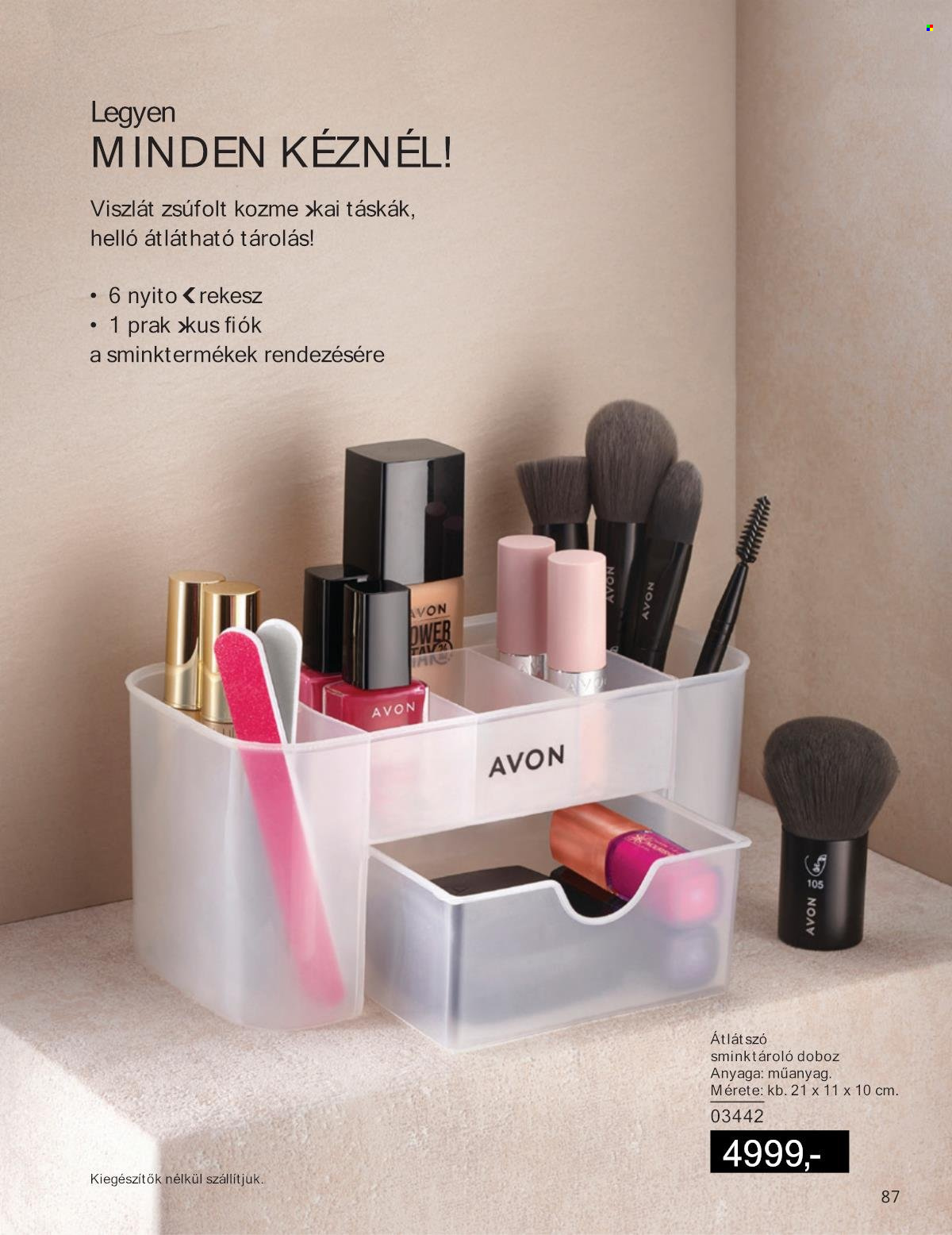 Avon akciós újságok - 2024.12.01 - 2024.12.31. Oldal 85
