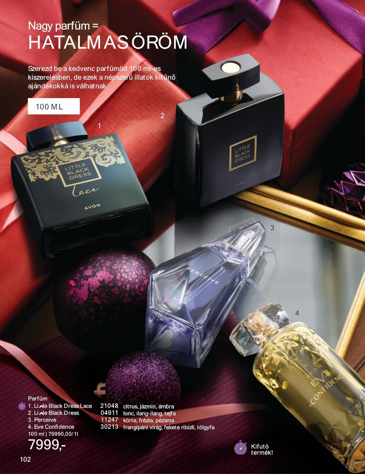 Avon akciós újságok - 2024.12.01 - 2024.12.31. Oldal 100