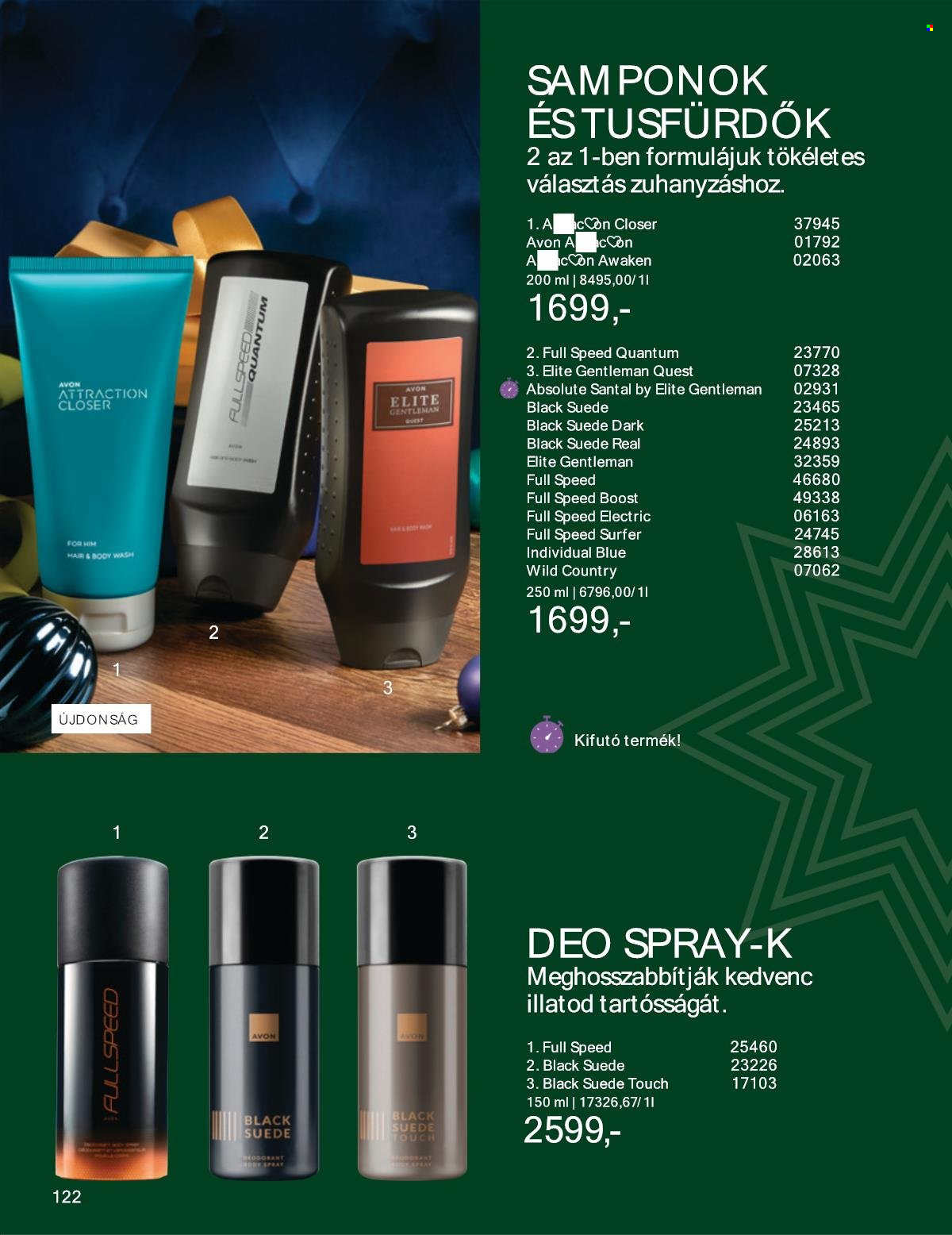 Avon akciós újságok - 2024.12.01 - 2024.12.31. Oldal 120