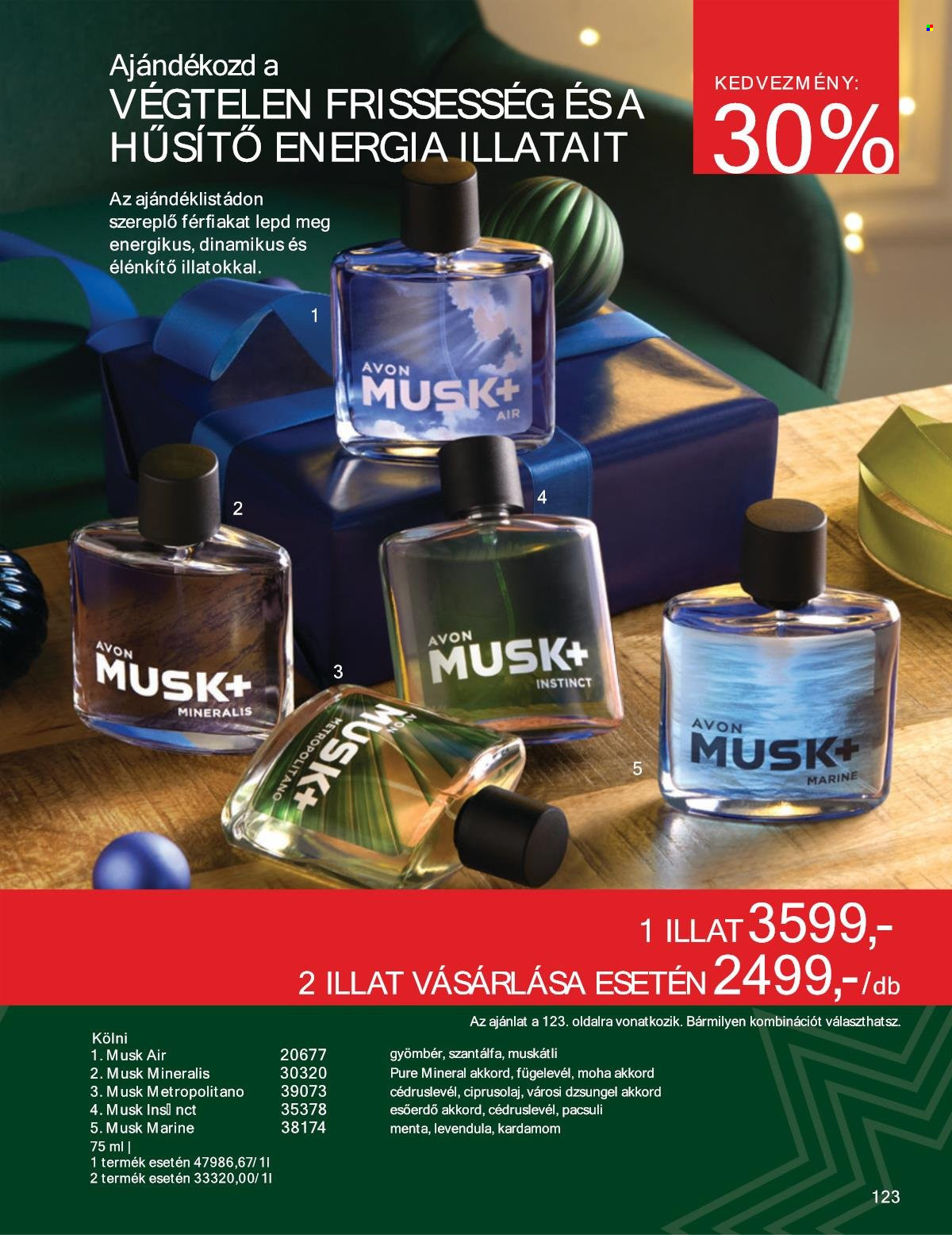 Avon akciós újságok - 2024.12.01 - 2024.12.31. Oldal 121