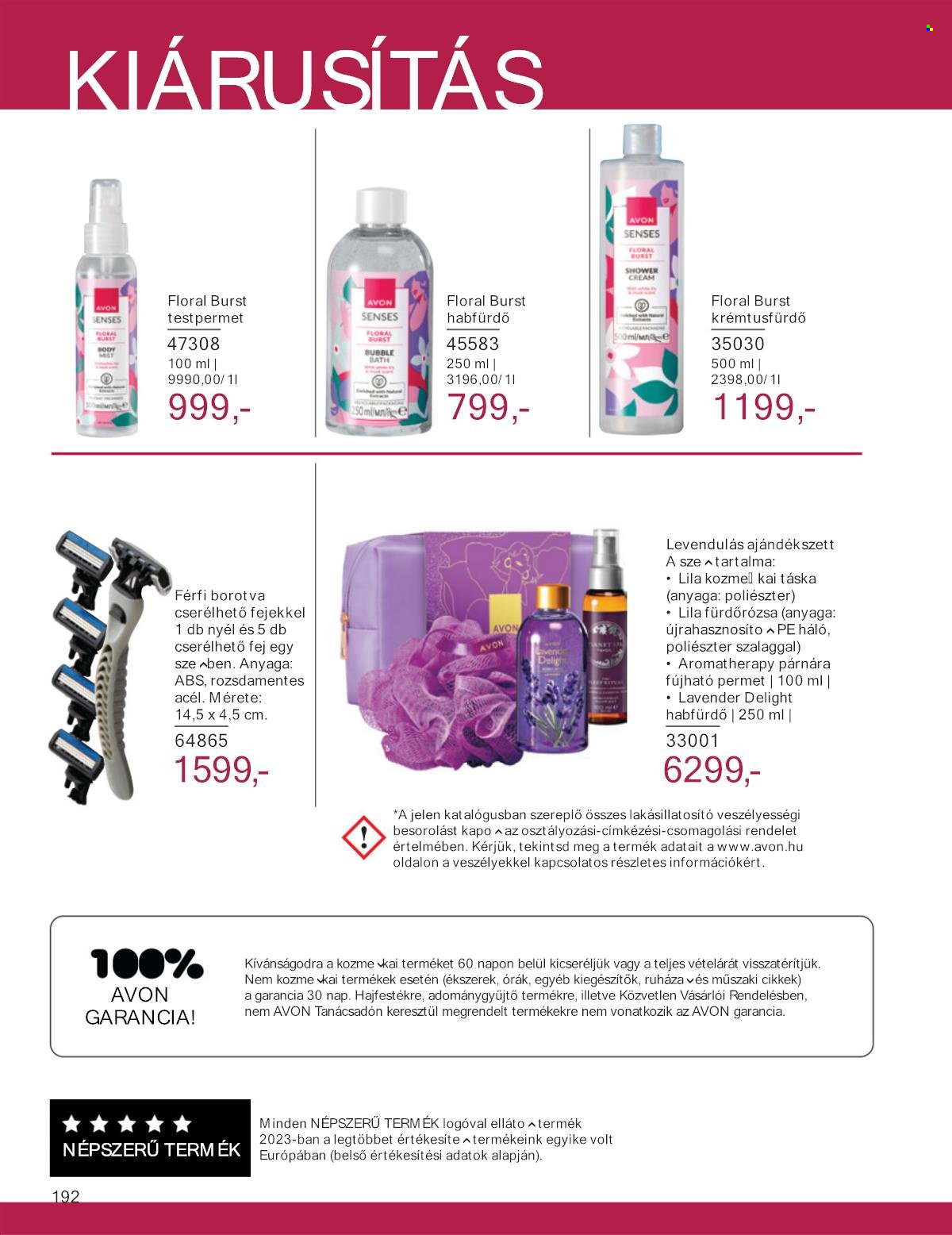 Avon akciós újságok - 2024.12.01 - 2024.12.31. Oldal 188