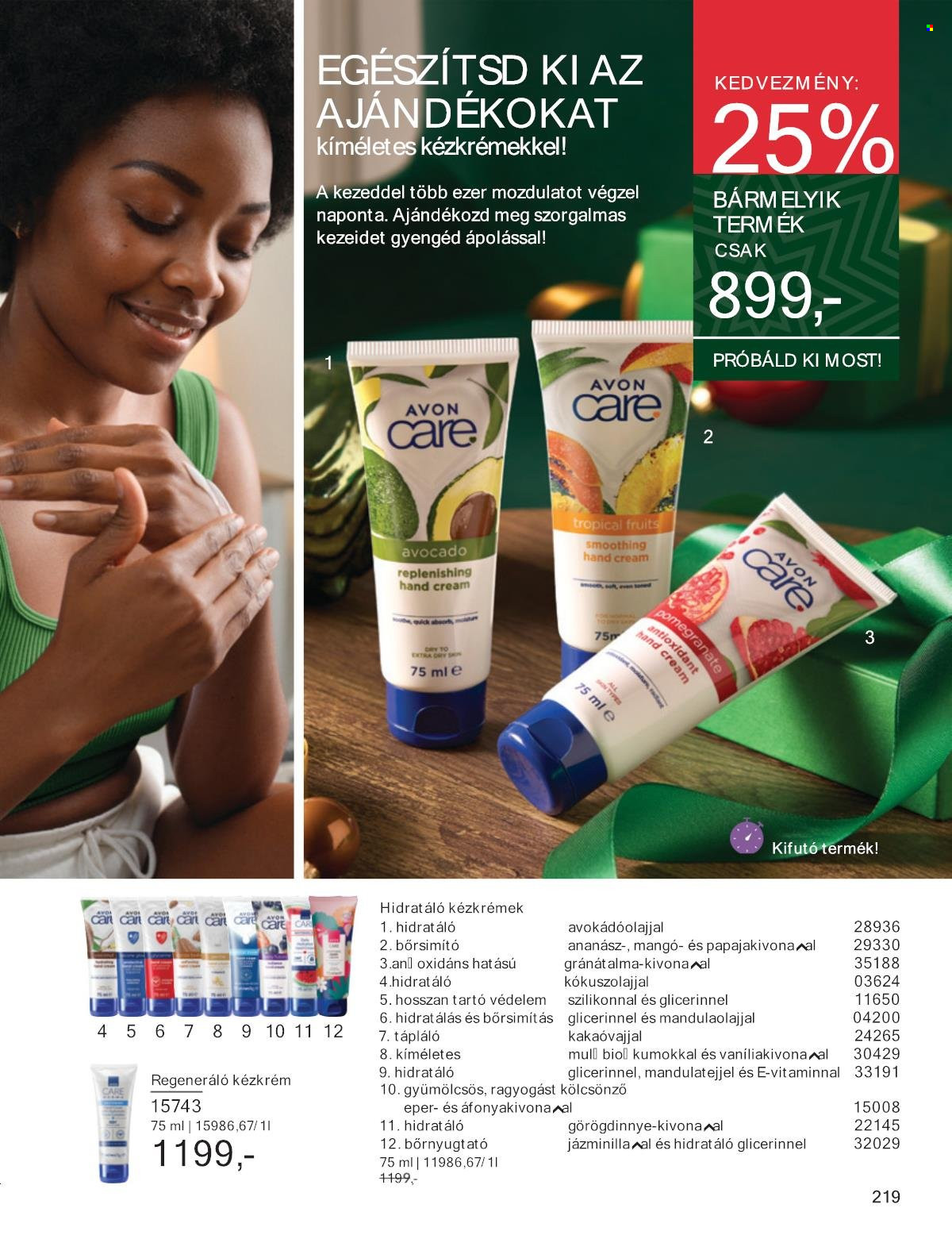 Avon akciós újságok - 2024.12.01 - 2024.12.31. Oldal 215