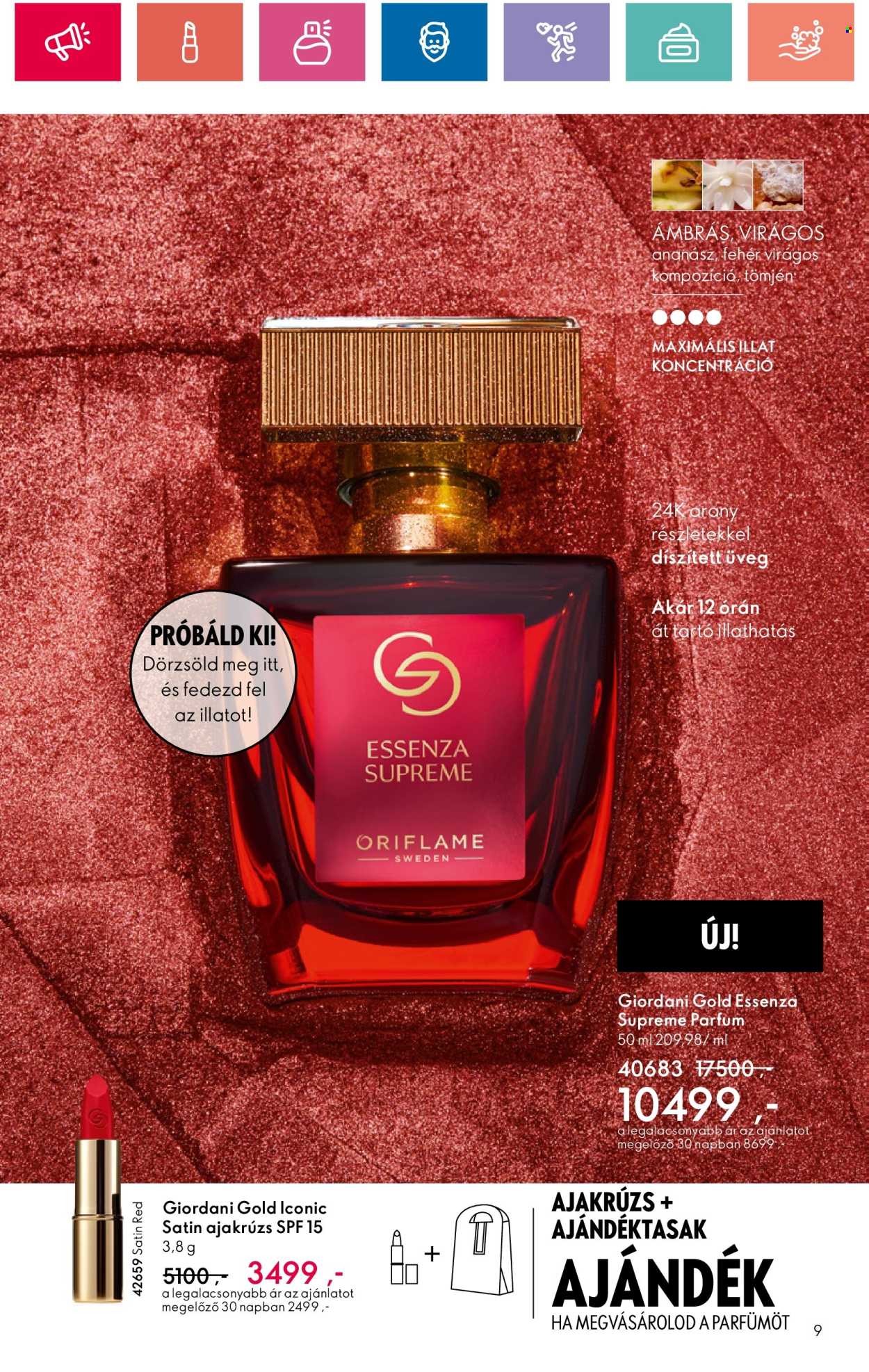 Oriflame akciós újságok - 2024.12.01 - 2024.12.28. Oldal 9
