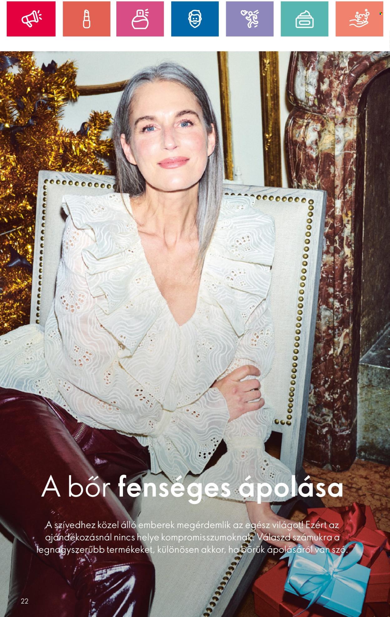 Oriflame akciós újságok - 2024.12.01 - 2024.12.28. Oldal 22