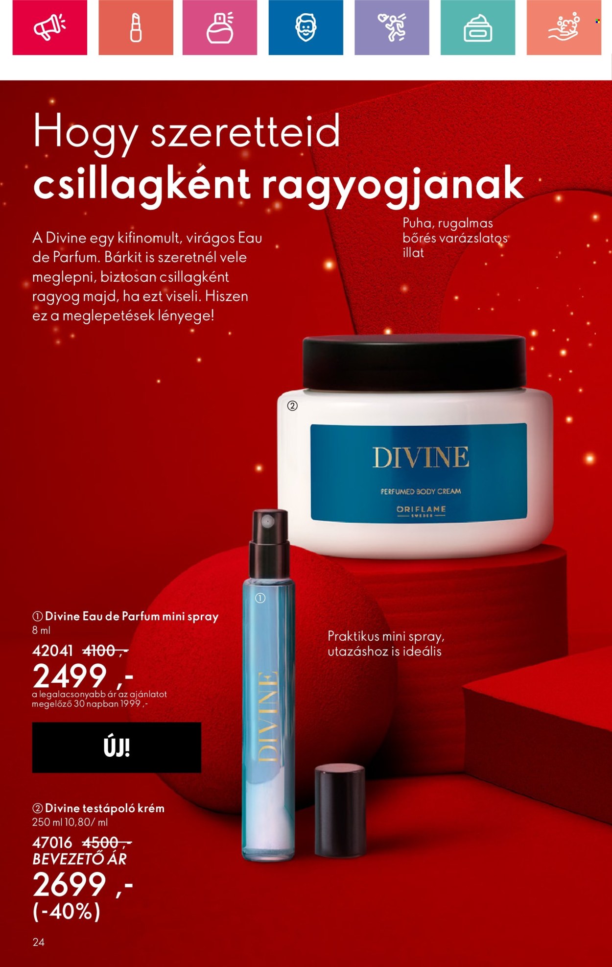 Oriflame akciós újságok - 2024.12.01 - 2024.12.28. Oldal 24