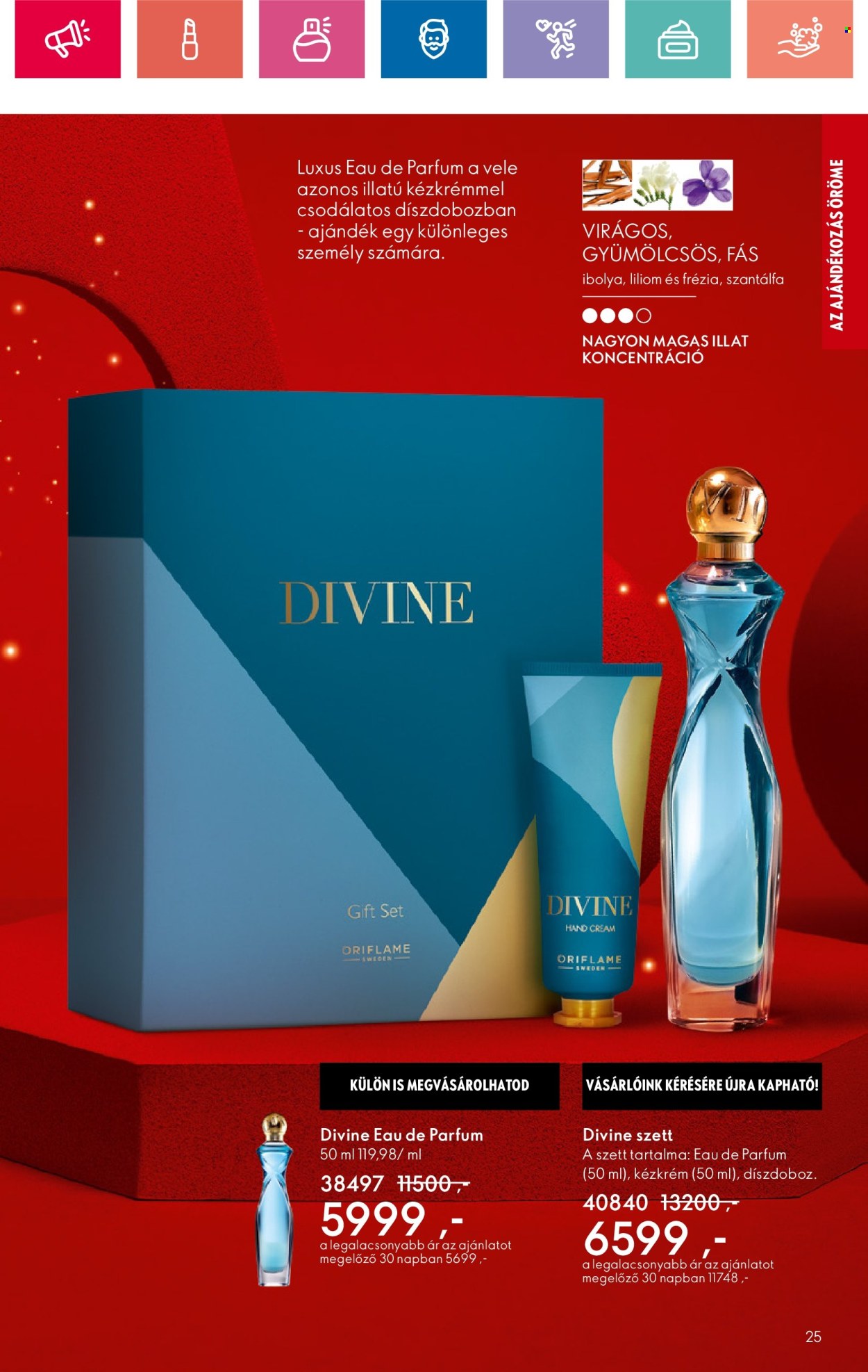 Oriflame akciós újságok - 2024.12.01 - 2024.12.28. Oldal 25