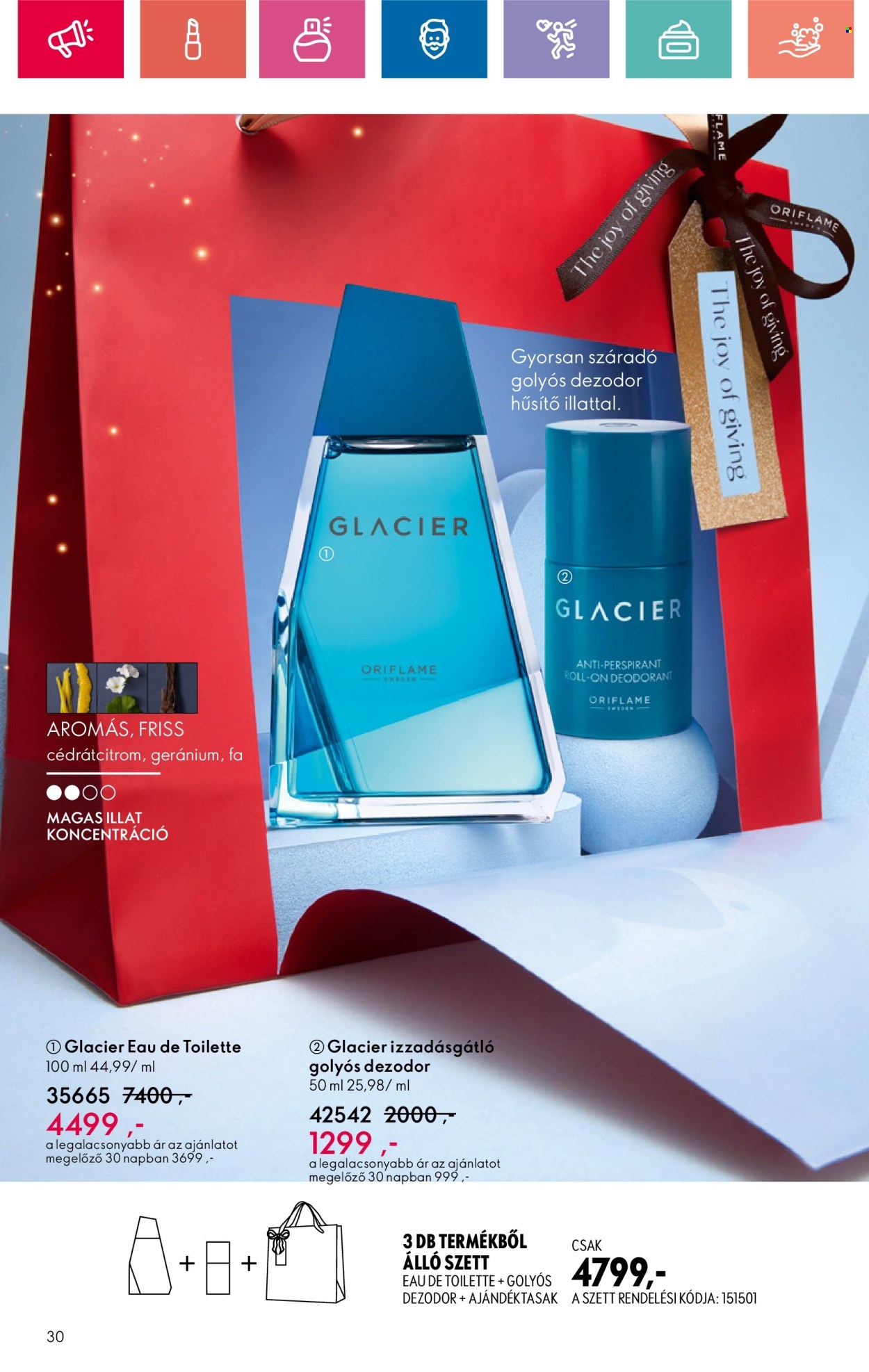 Oriflame akciós újságok - 2024.12.01 - 2024.12.28. Oldal 30