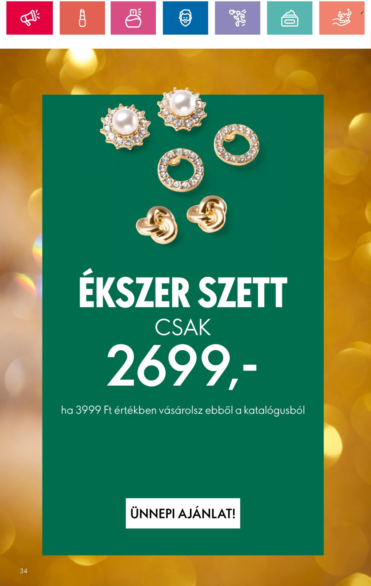 Oriflame akciós újságok - 2024.12.01 - 2024.12.28. Oldal 34