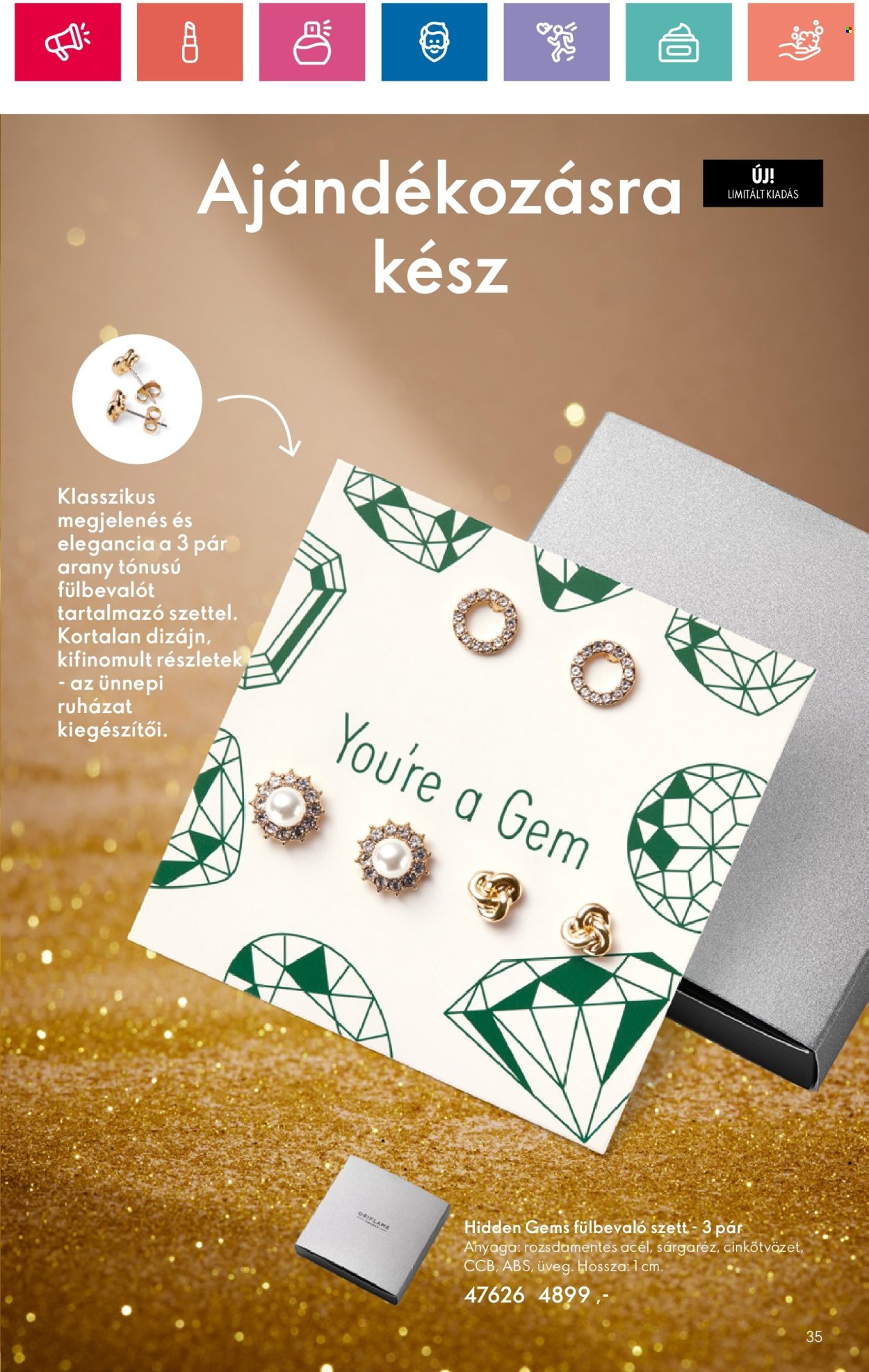 Oriflame akciós újságok - 2024.12.01 - 2024.12.28. Oldal 35
