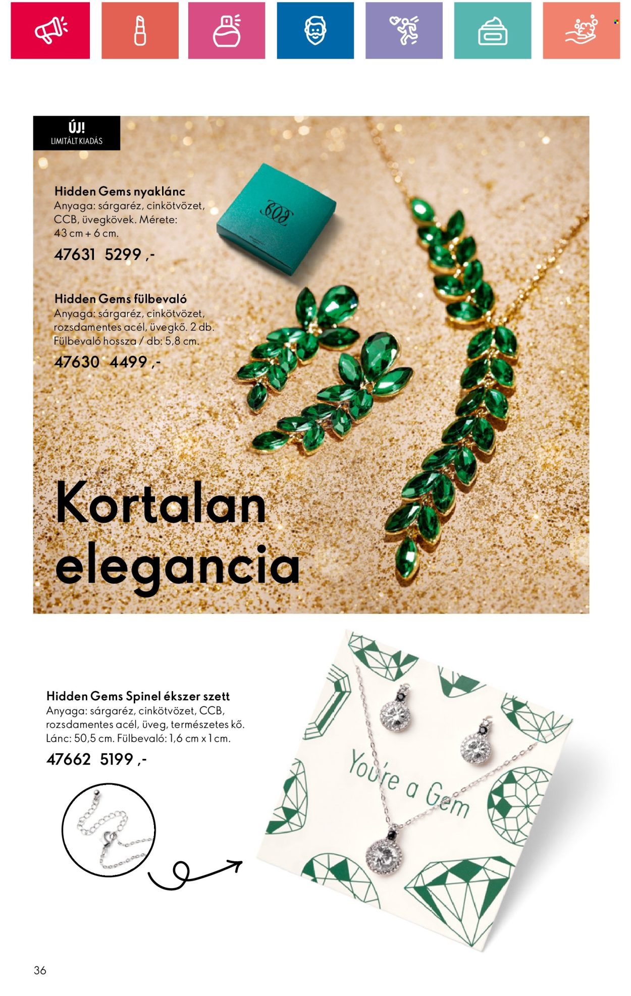 Oriflame akciós újságok - 2024.12.01 - 2024.12.28. Oldal 36
