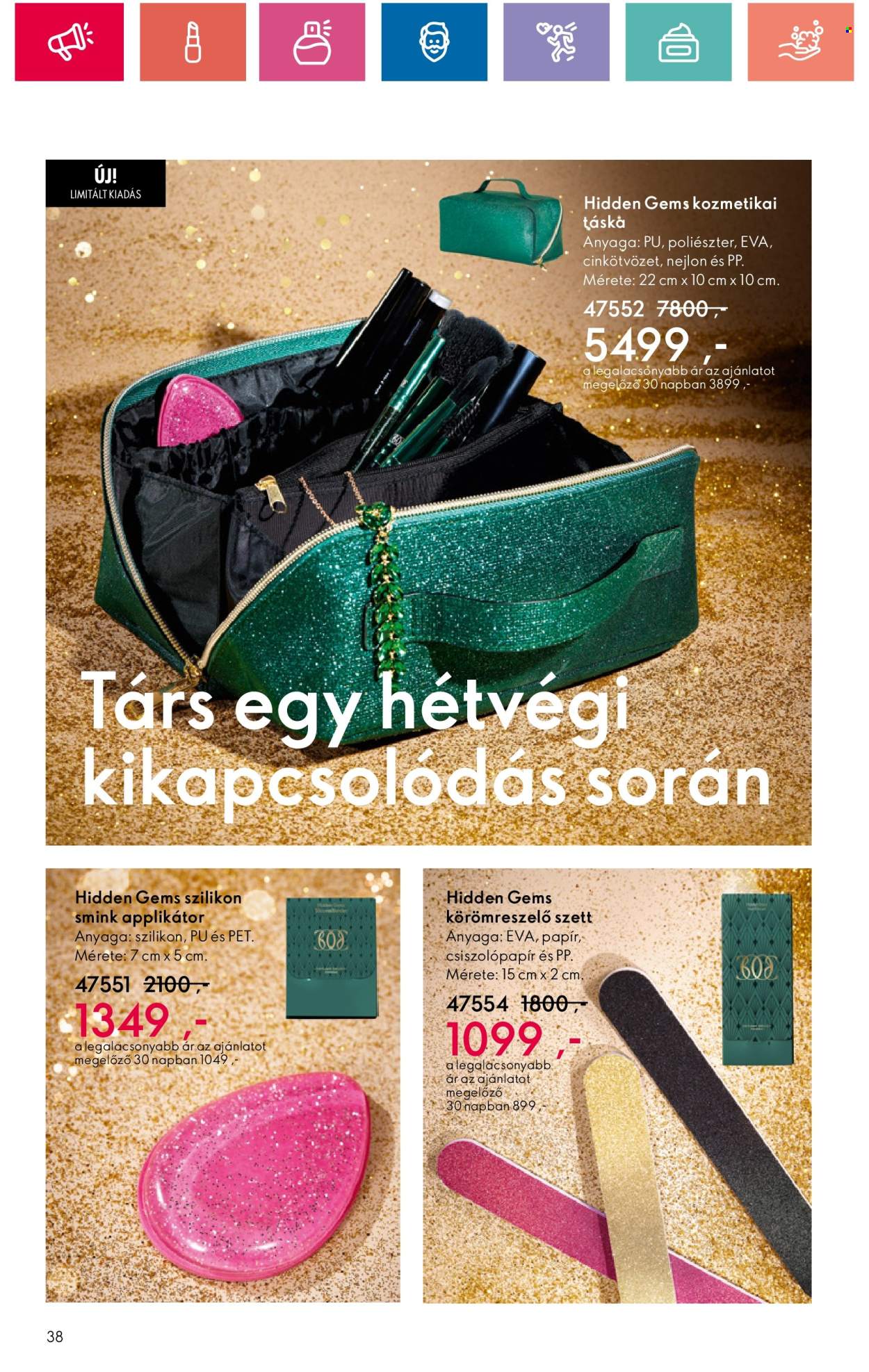 Oriflame akciós újságok - 2024.12.01 - 2024.12.28. Oldal 38