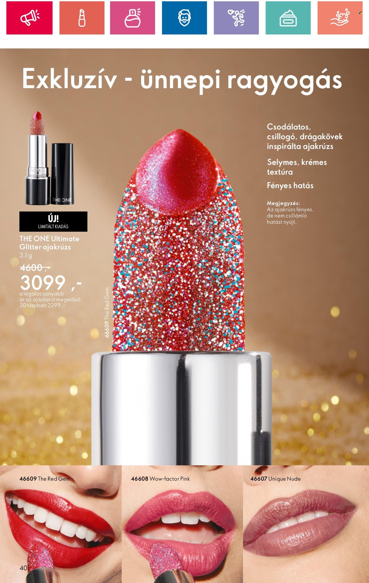 Oriflame akciós újságok - 2024.12.01 - 2024.12.28. Oldal 40