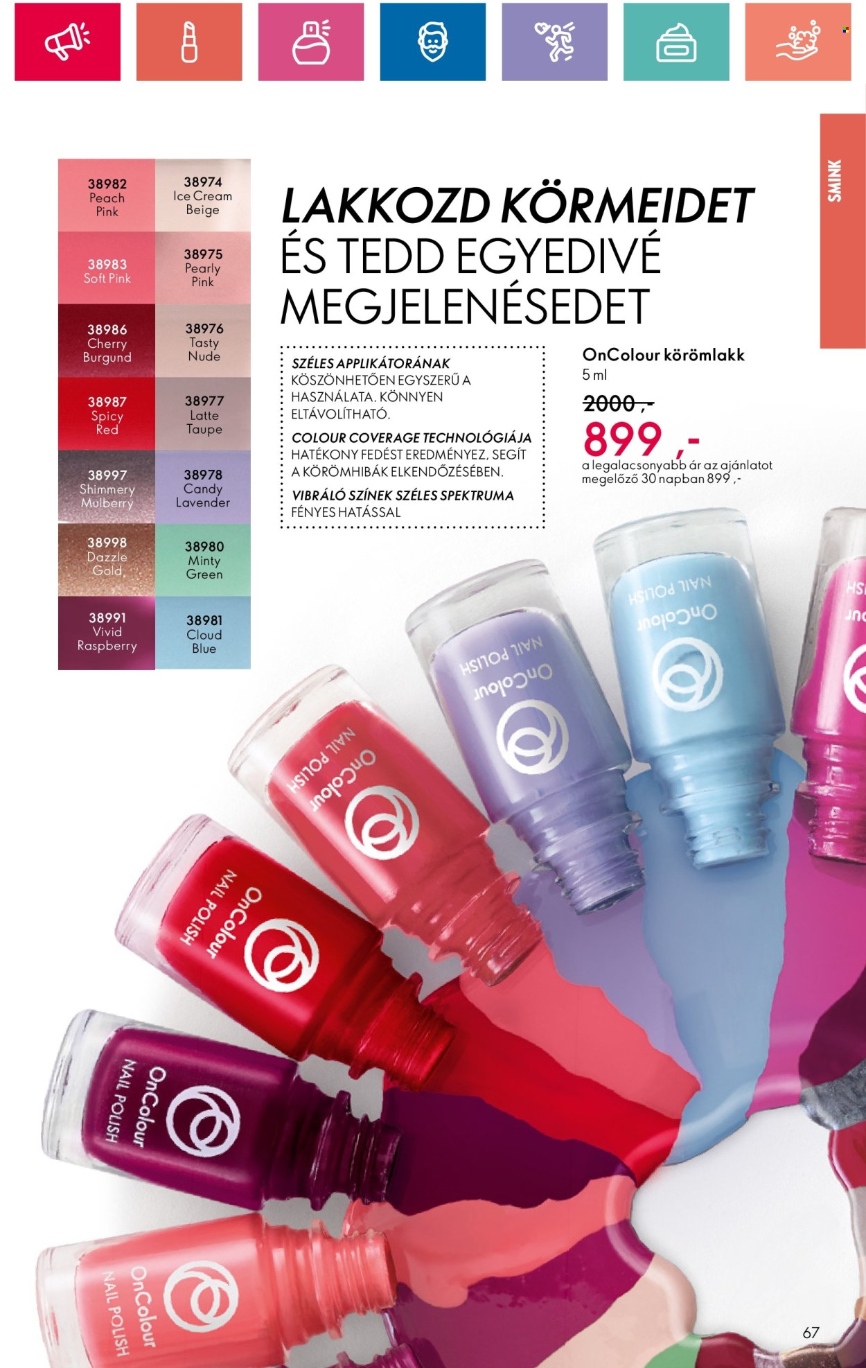 Oriflame akciós újságok - 2024.12.01 - 2024.12.28. Oldal 67