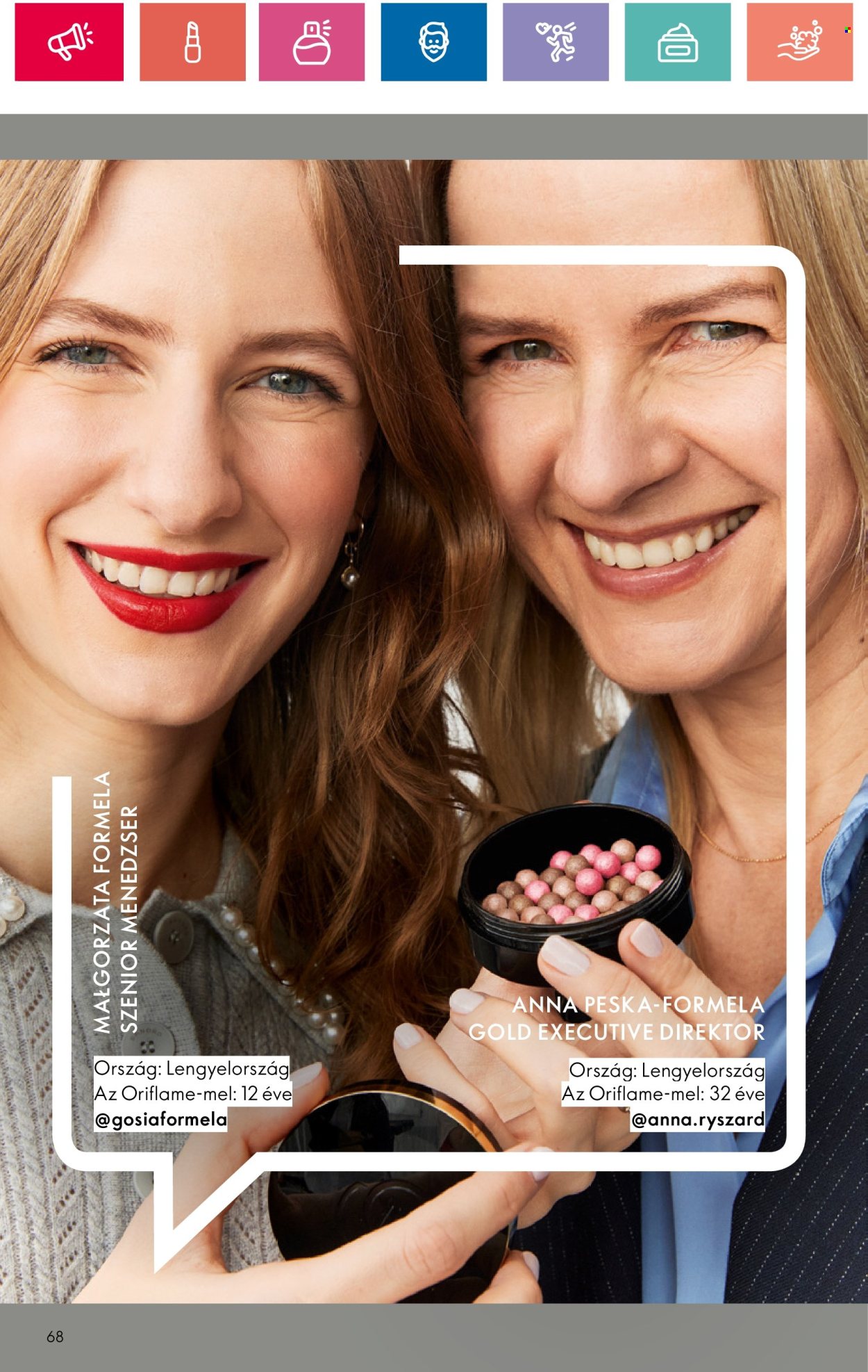 Oriflame akciós újságok - 2024.12.01 - 2024.12.28. Oldal 68