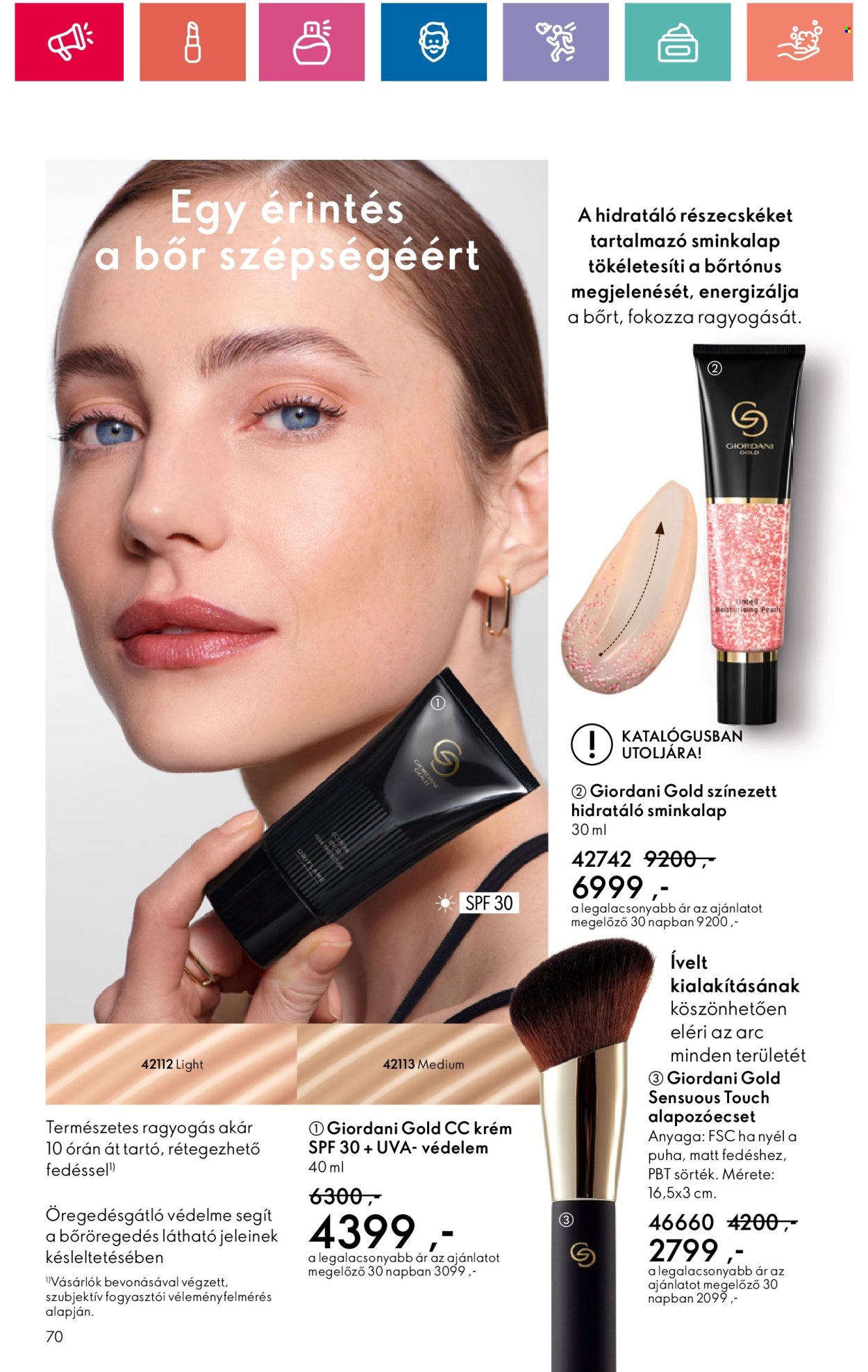 Oriflame akciós újságok - 2024.12.01 - 2024.12.28. Oldal 70