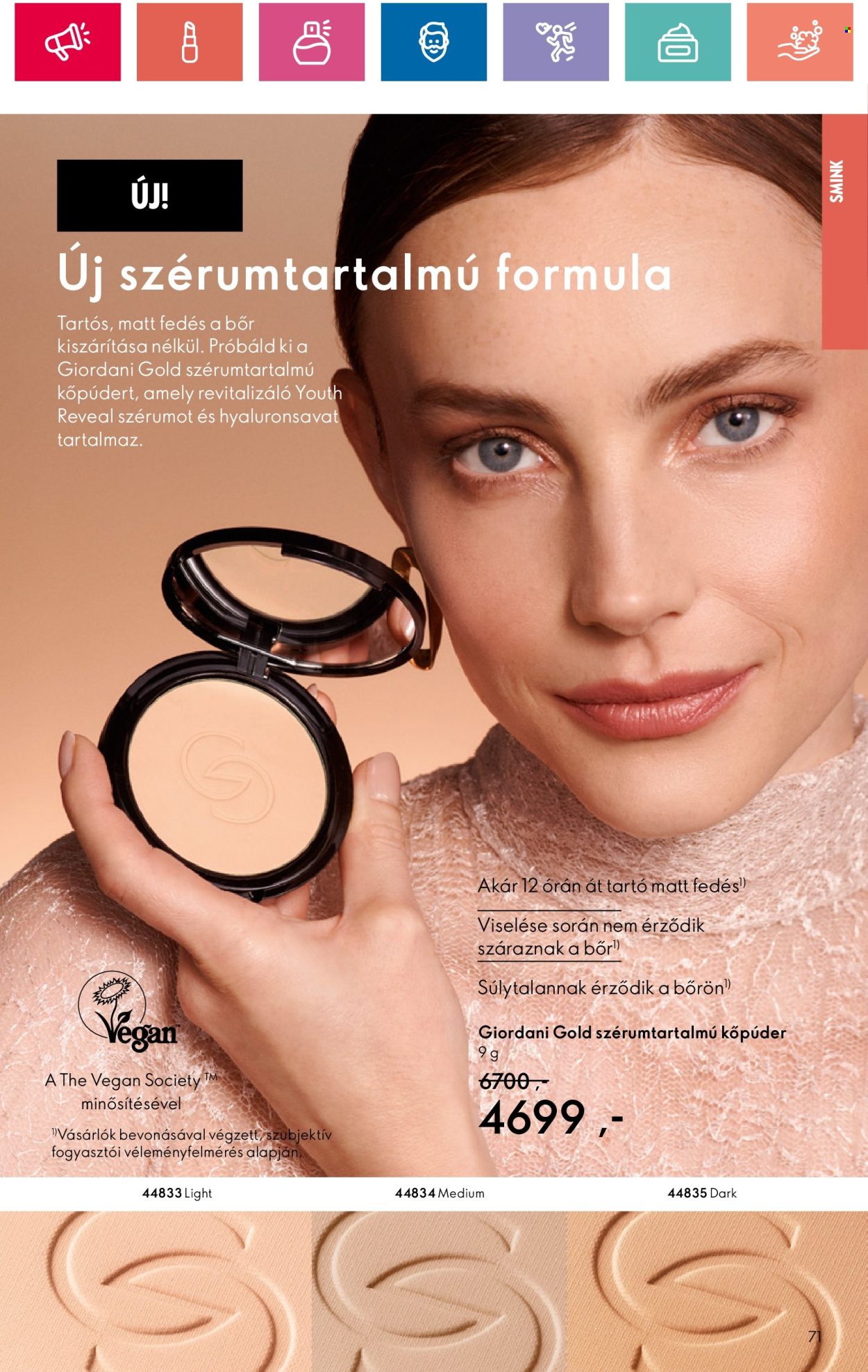 Oriflame akciós újságok - 2024.12.01 - 2024.12.28. Oldal 71