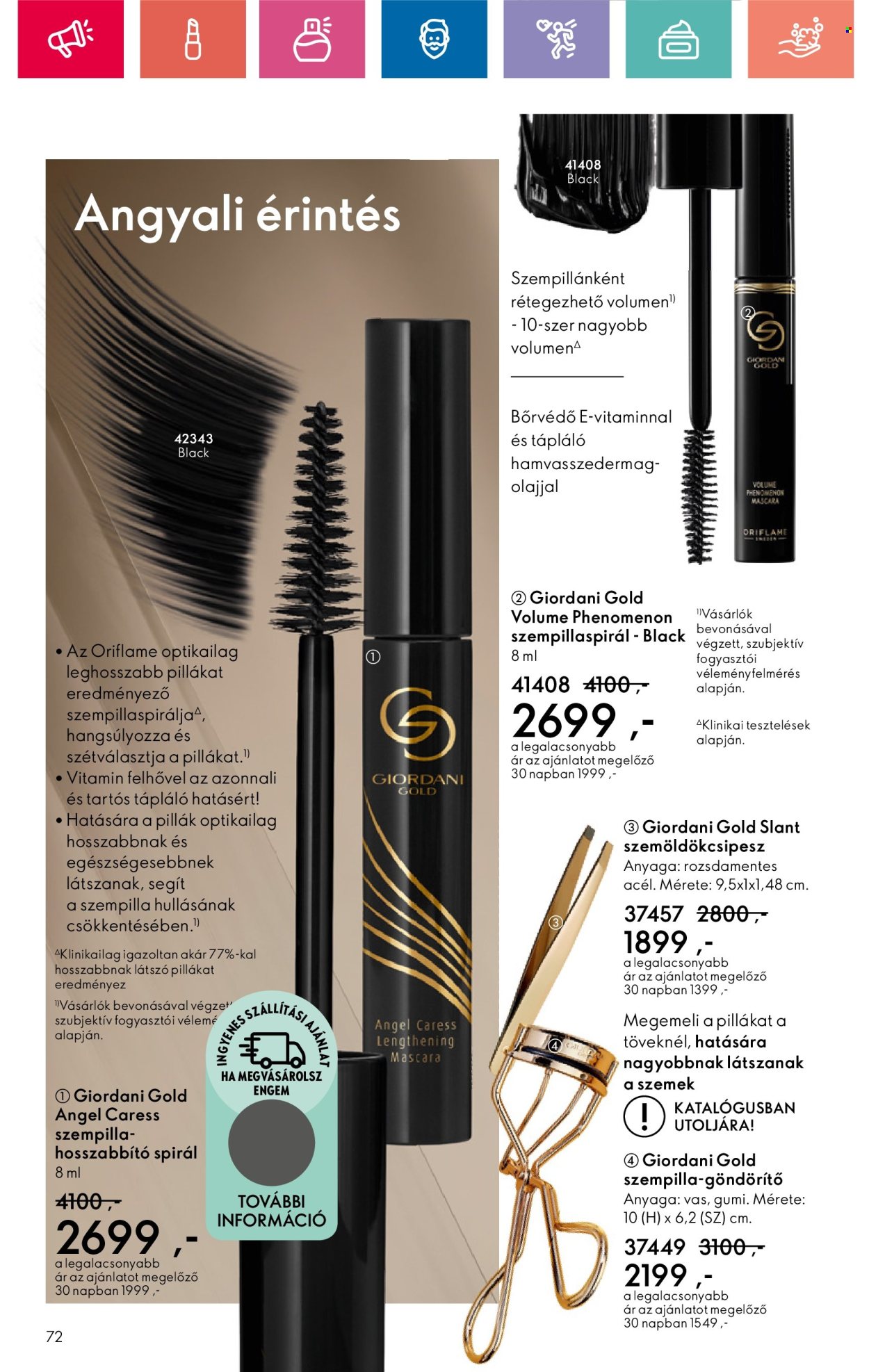 Oriflame akciós újságok - 2024.12.01 - 2024.12.28. Oldal 72