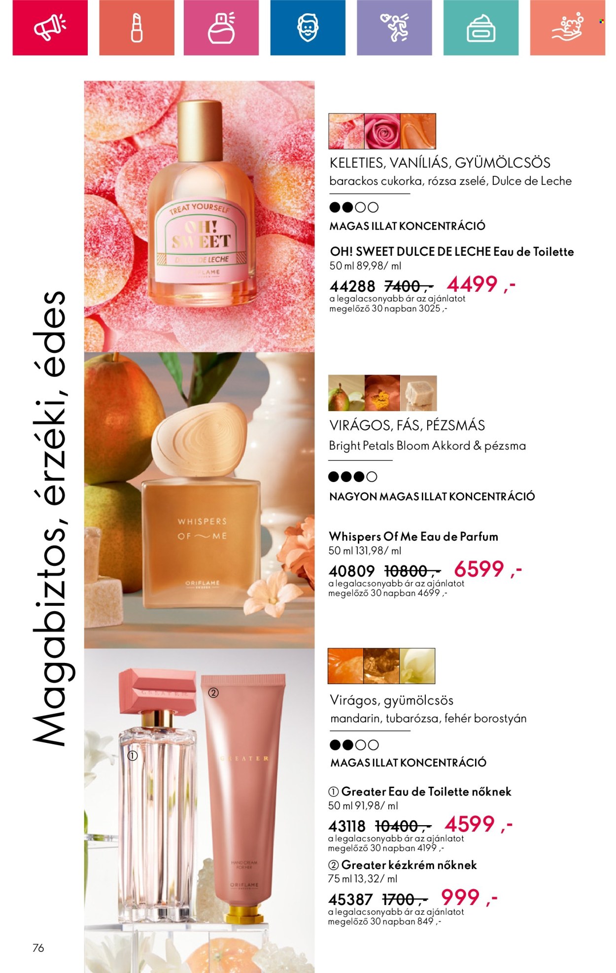 Oriflame akciós újságok - 2024.12.01 - 2024.12.28. Oldal 76
