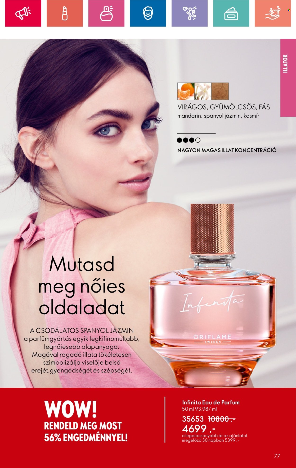 Oriflame akciós újságok - 2024.12.01 - 2024.12.28. Oldal 77