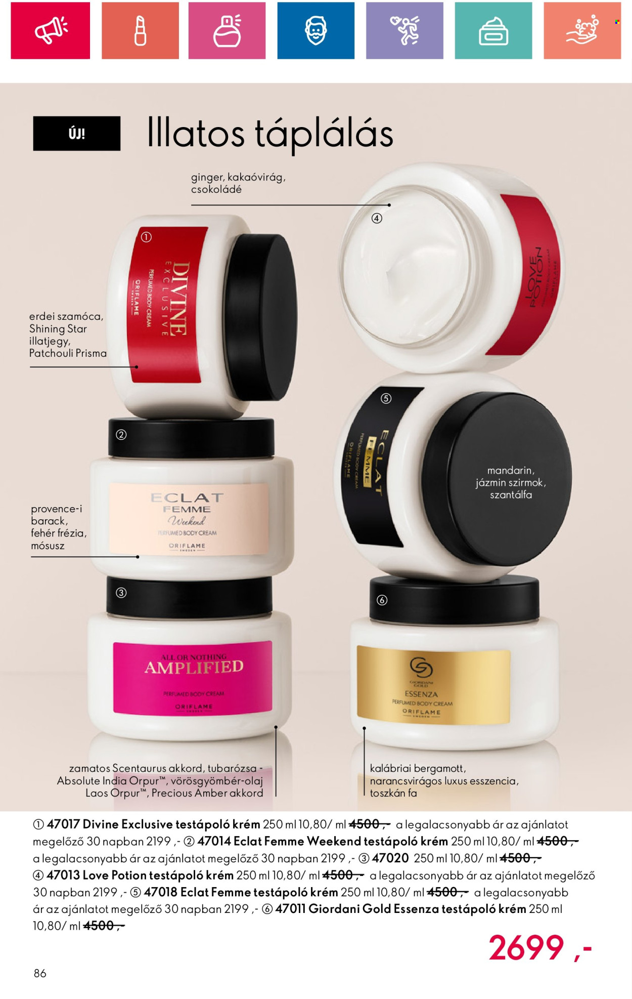 Oriflame akciós újságok - 2024.12.01 - 2024.12.28. Oldal 86