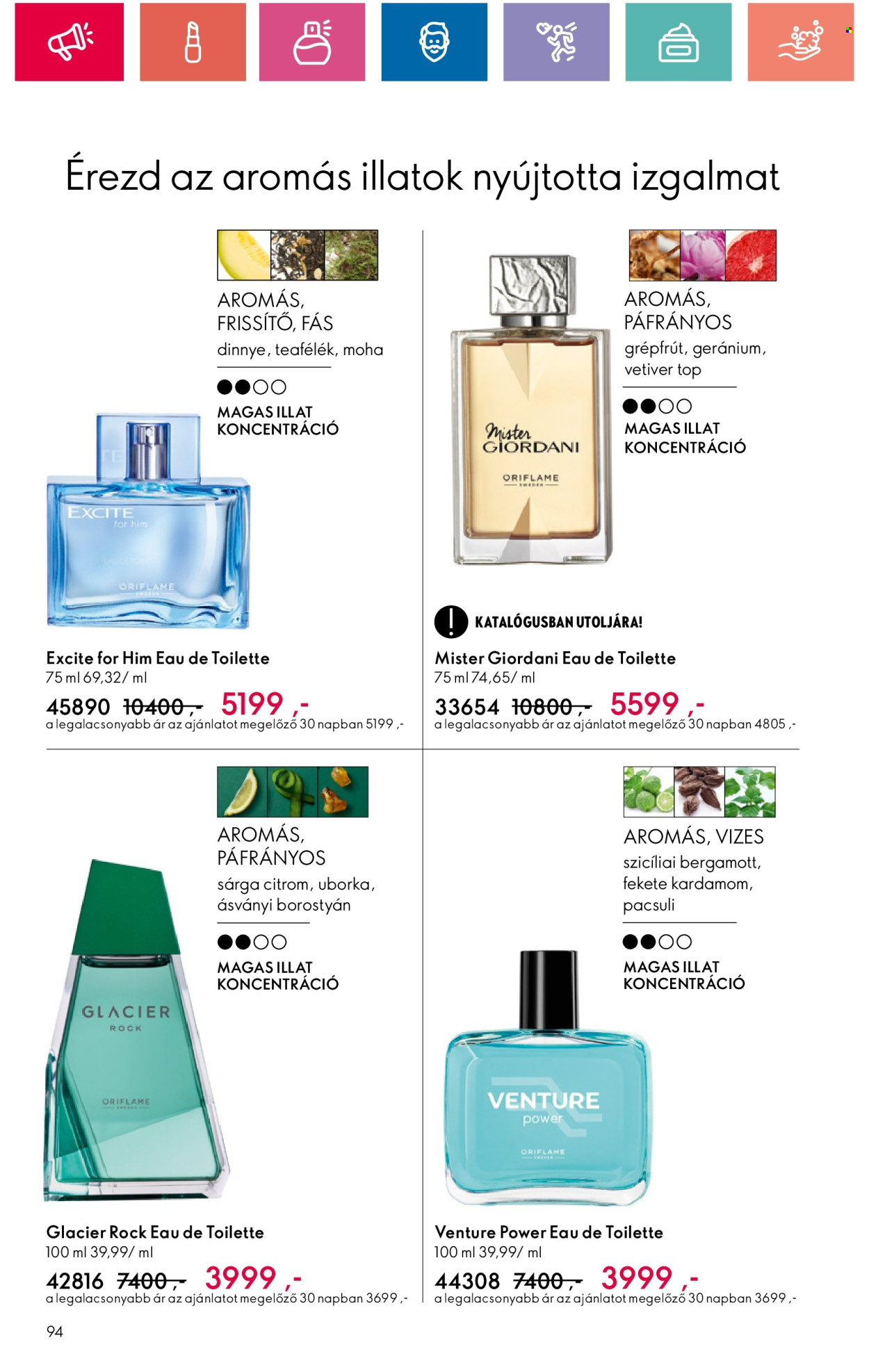 Oriflame akciós újságok - 2024.12.01 - 2024.12.28. Oldal 94
