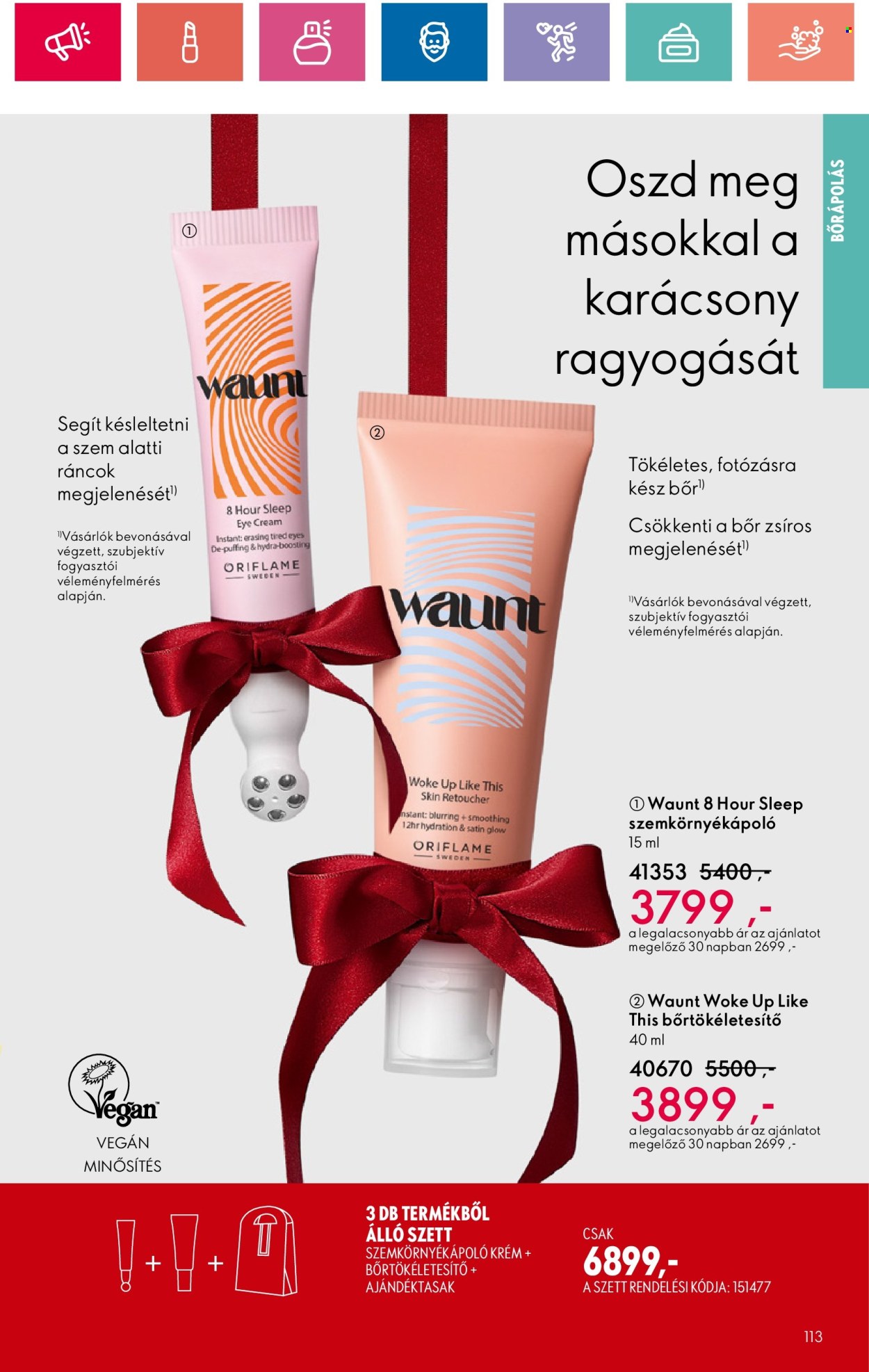 Oriflame akciós újságok - 2024.12.01 - 2024.12.28. Oldal 113