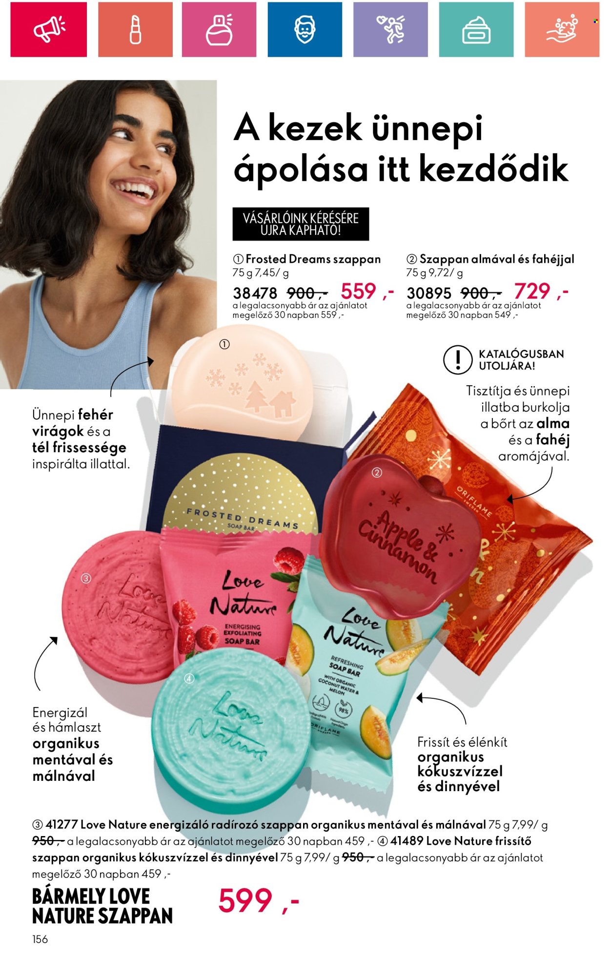 Oriflame akciós újságok - 2024.12.01 - 2024.12.28. Oldal 156
