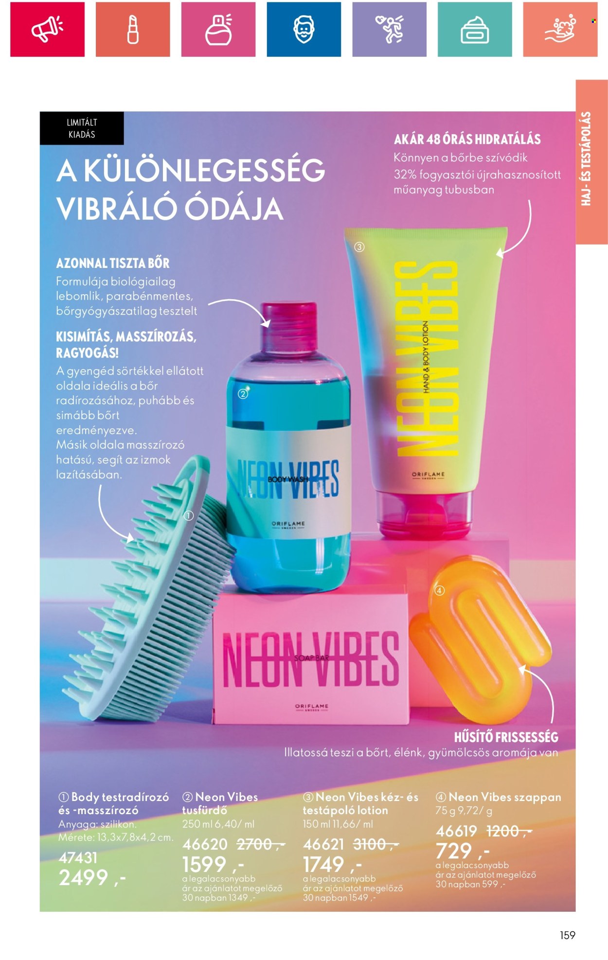Oriflame akciós újságok - 2024.12.01 - 2024.12.28. Oldal 159