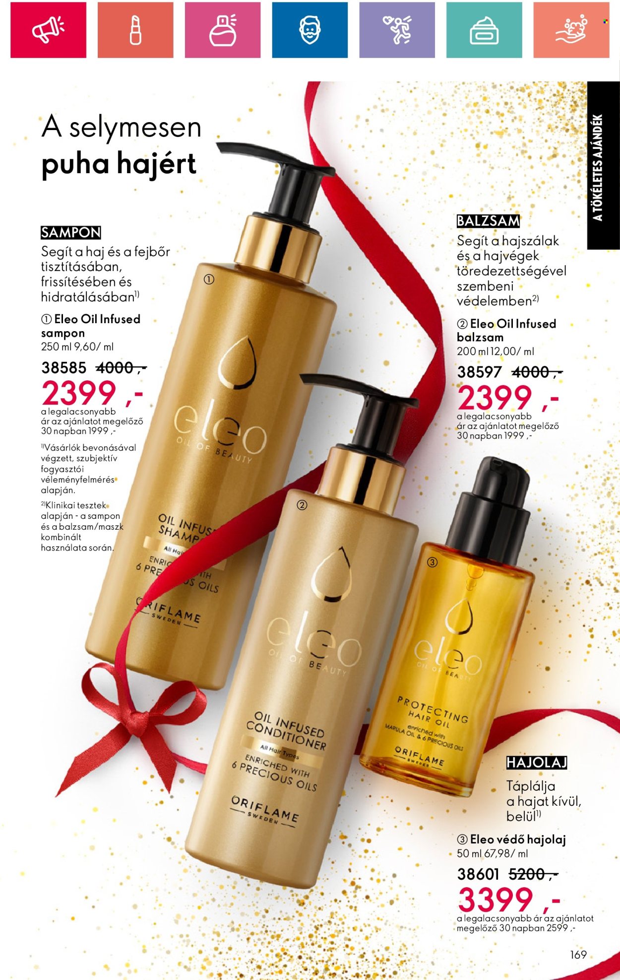Oriflame akciós újságok - 2024.12.01 - 2024.12.28. Oldal 169