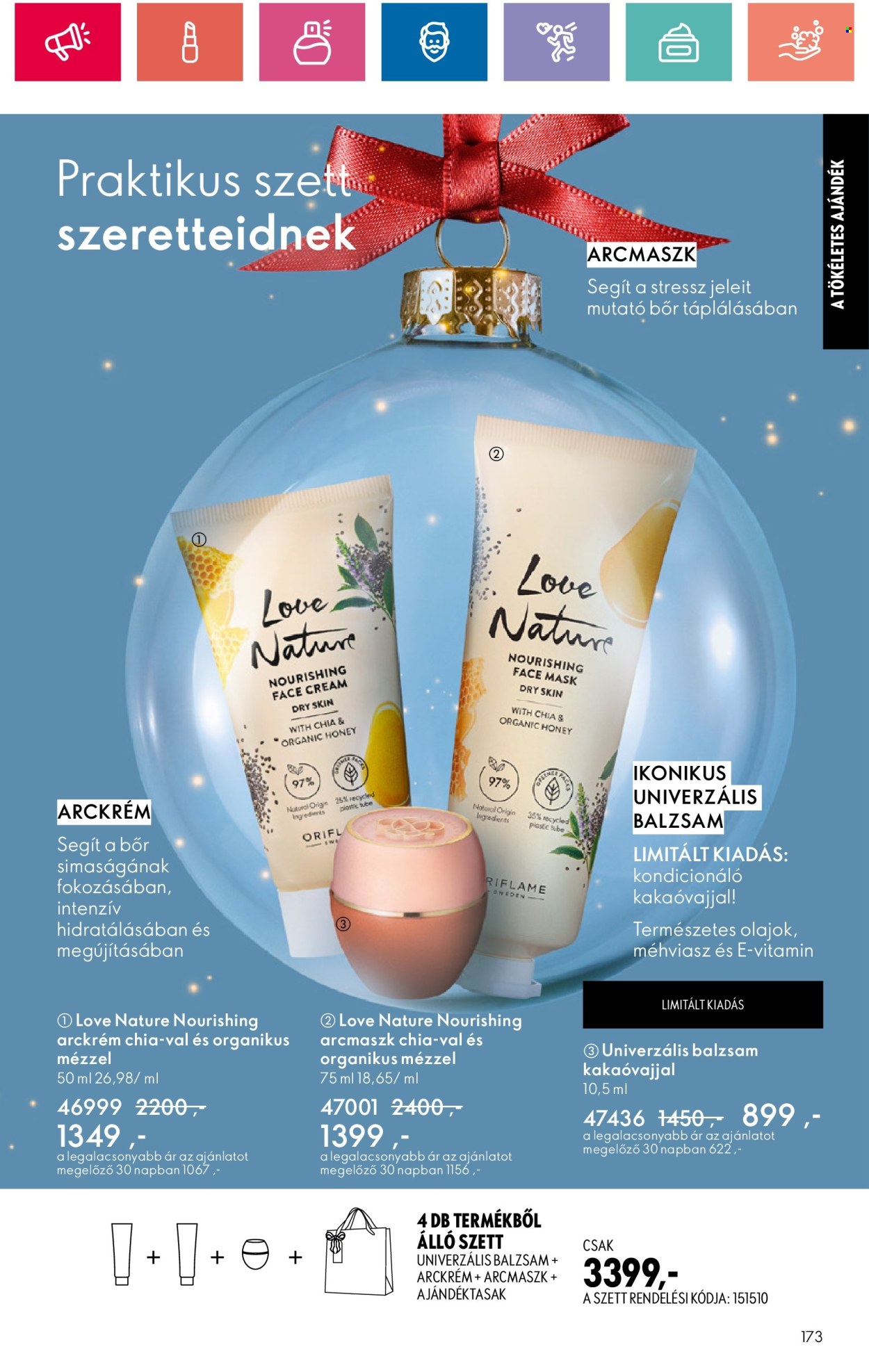 Oriflame akciós újságok - 2024.12.01 - 2024.12.28. Oldal 173