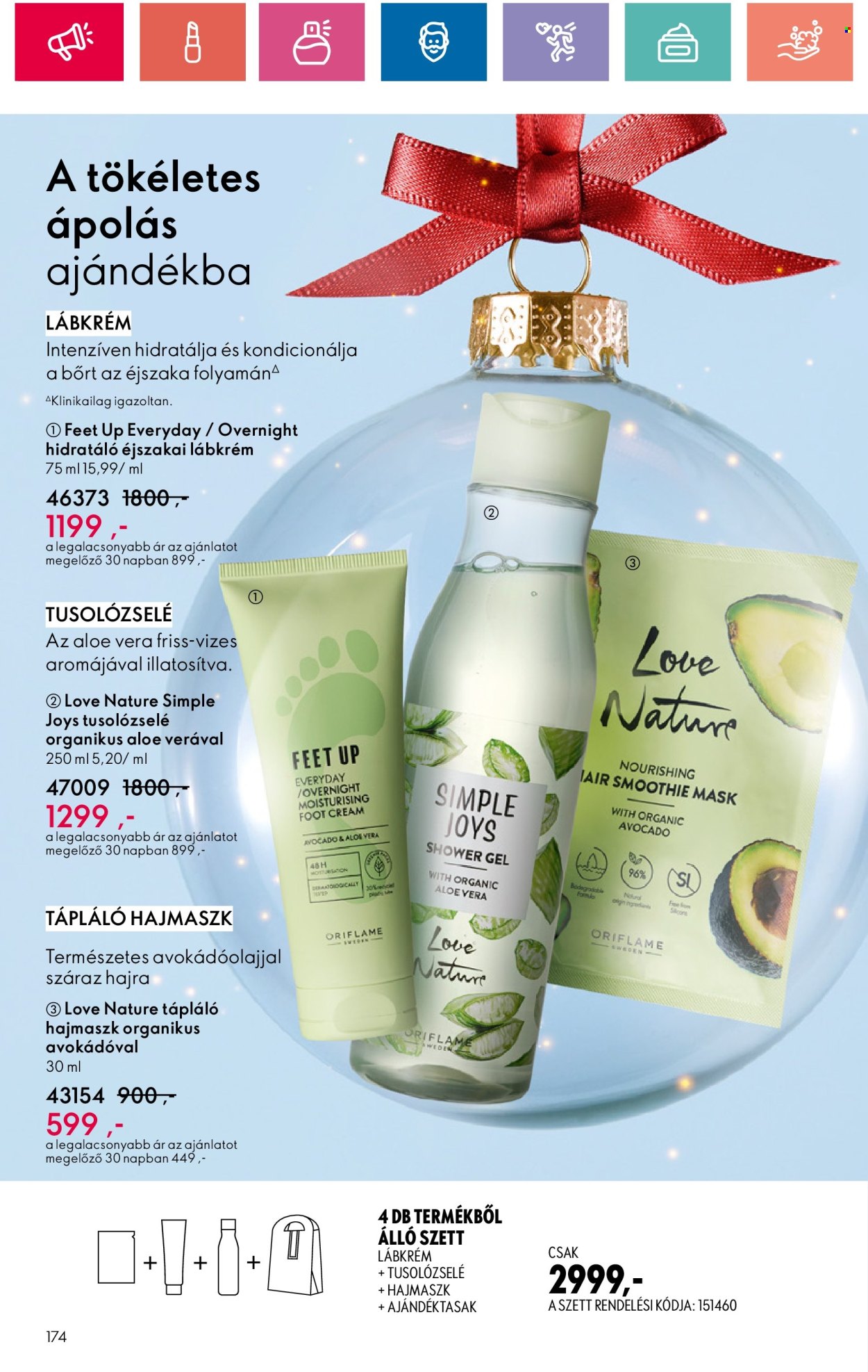 Oriflame akciós újságok - 2024.12.01 - 2024.12.28. Oldal 174