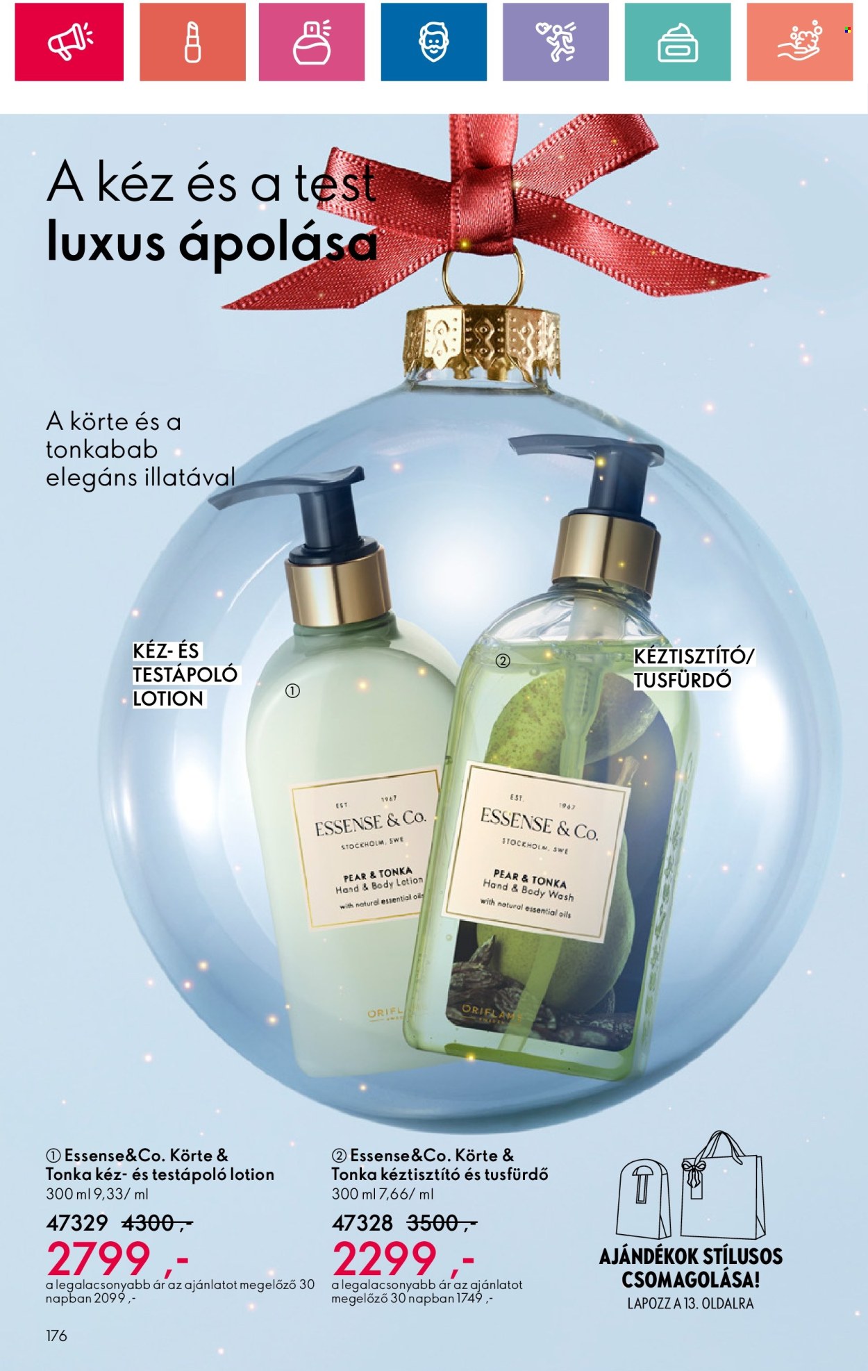Oriflame akciós újságok - 2024.12.01 - 2024.12.28. Oldal 176