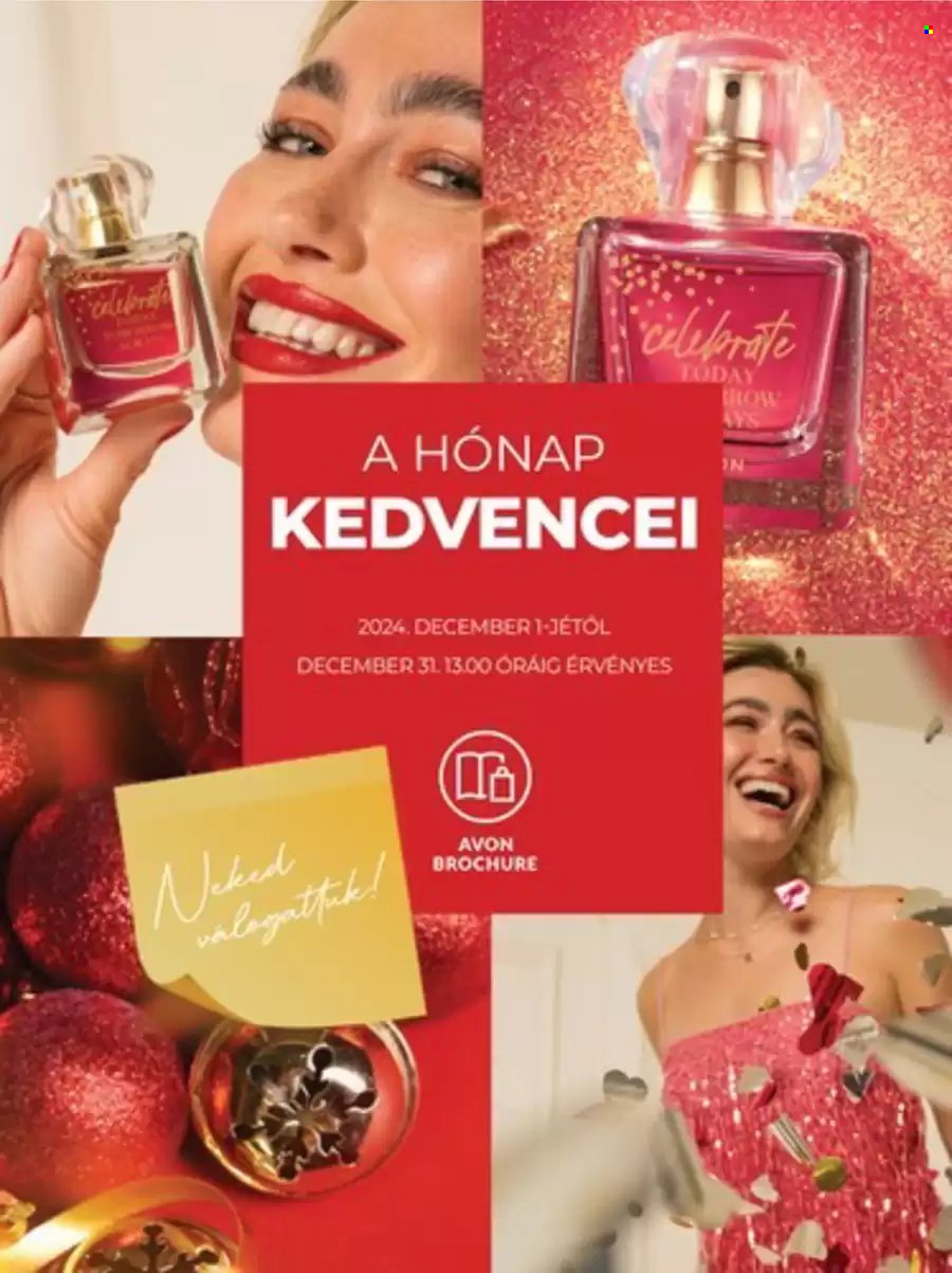 Avon akciós újságok - 2024.12.01 - 2024.12.31. Oldal 1