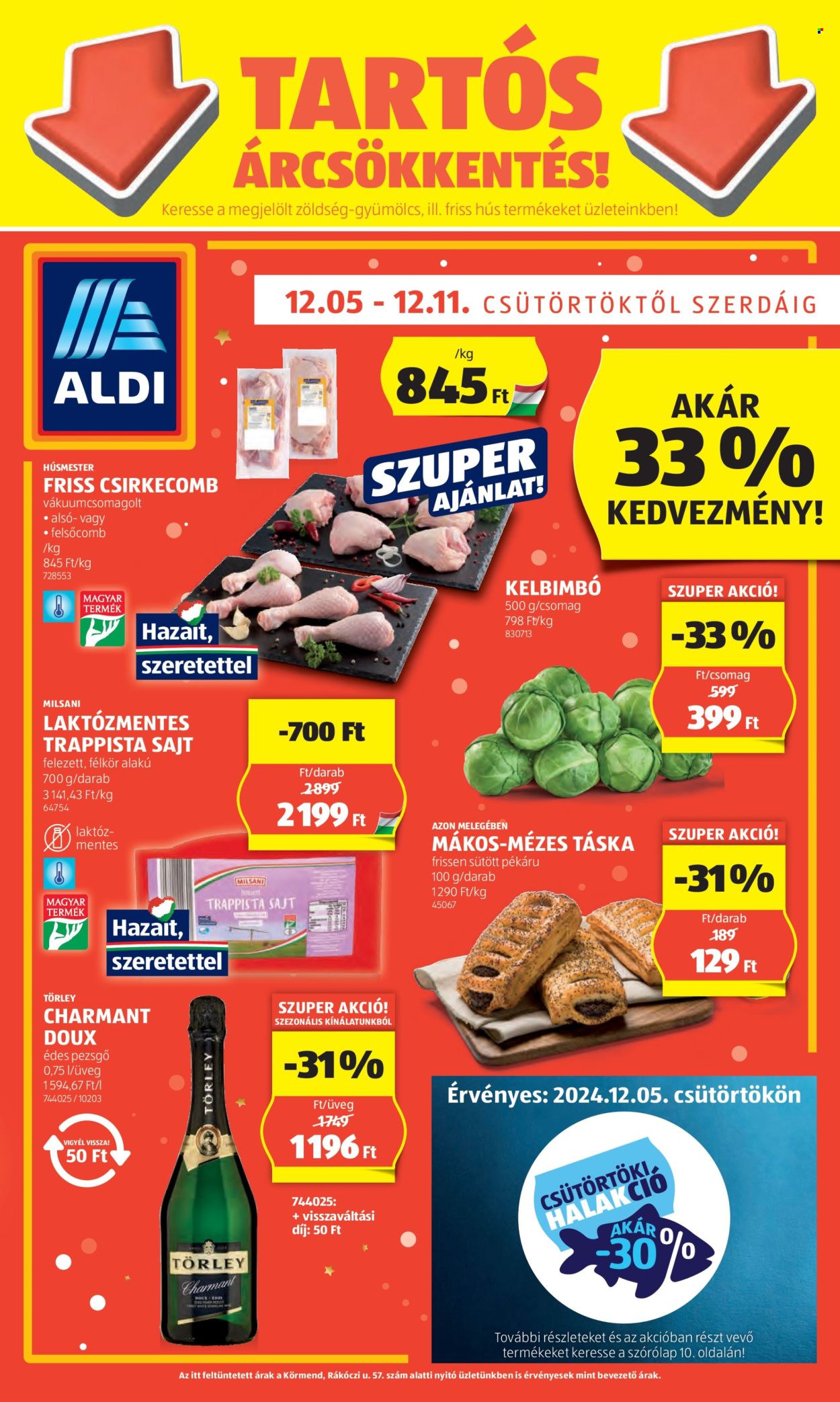 Aldi akciós újságok - 2024.12.05 - 2024.12.11. Oldal 1