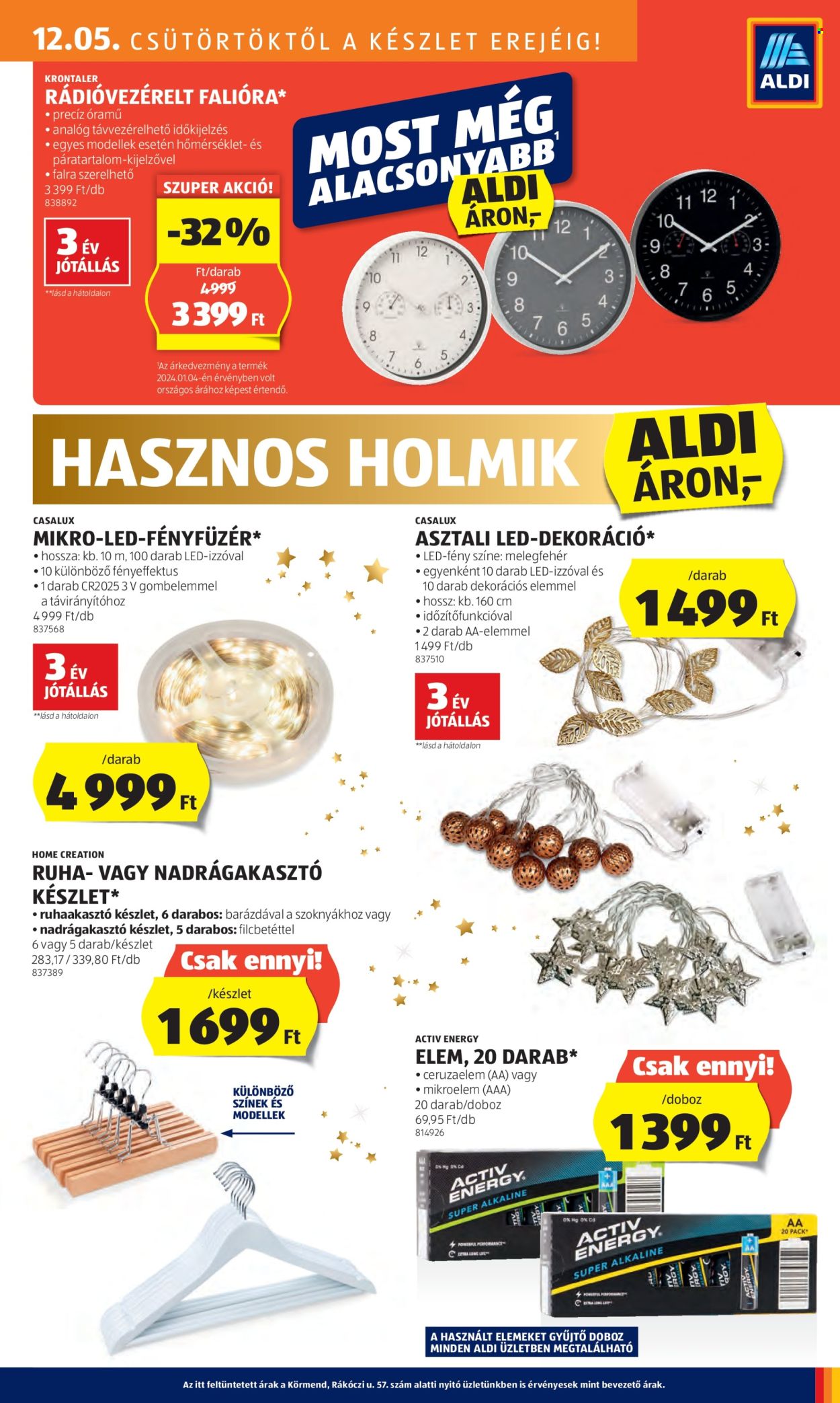Aldi akciós újságok - 2024.12.05 - 2024.12.11. Oldal 37